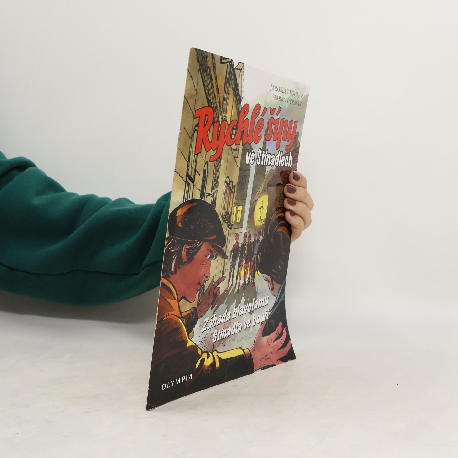 Jaroslav Foglar Rychlé šípy ve Stínadlech : Záhada hlavolamu, Stínadla se bouří