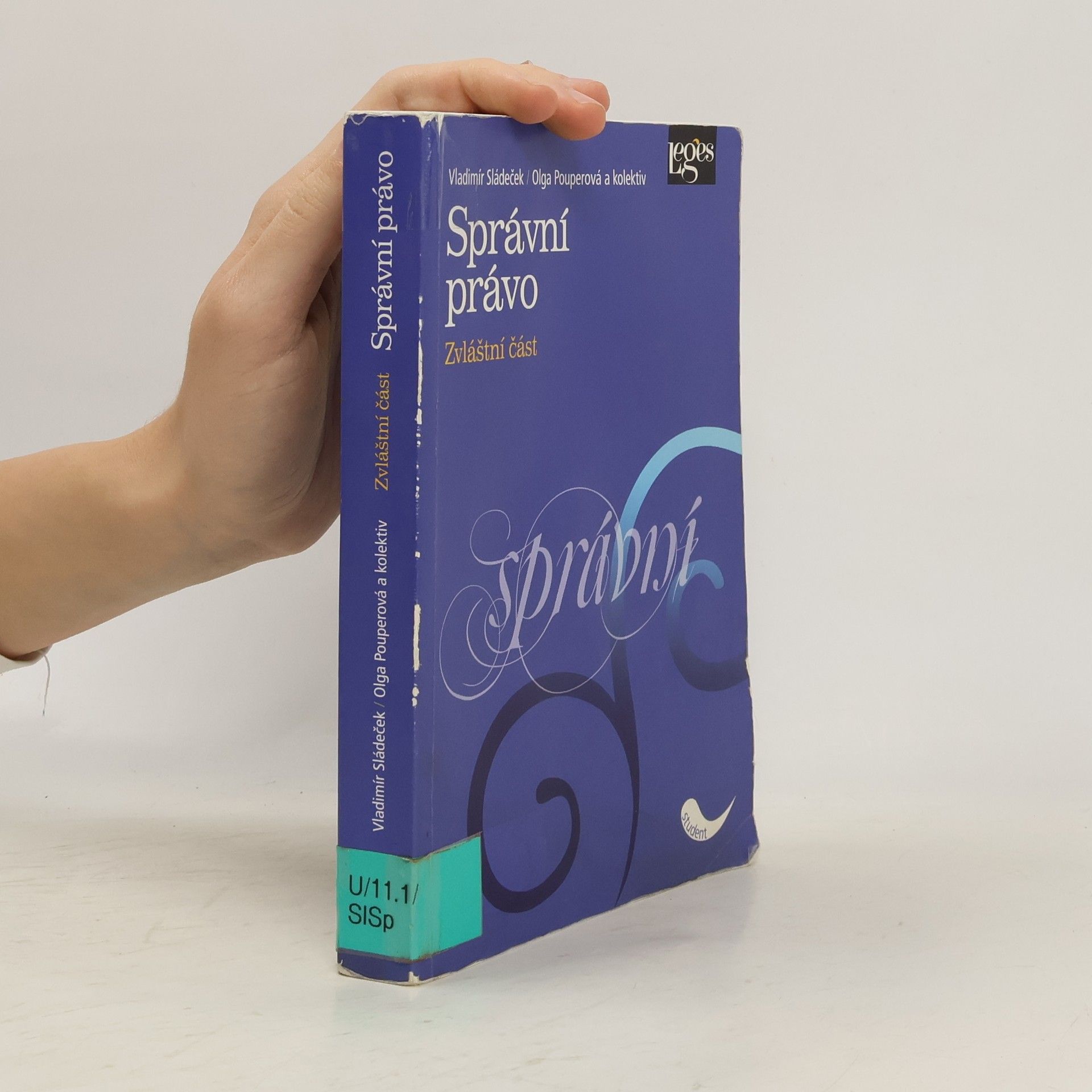 Vladimír Sládeček Správní právo - zvláštní část