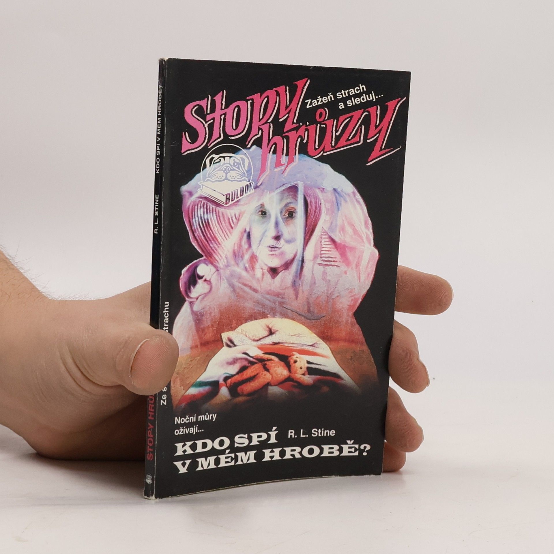 R. L. Stine Stopy hrůzy: Kdo spí v mém hrobě?