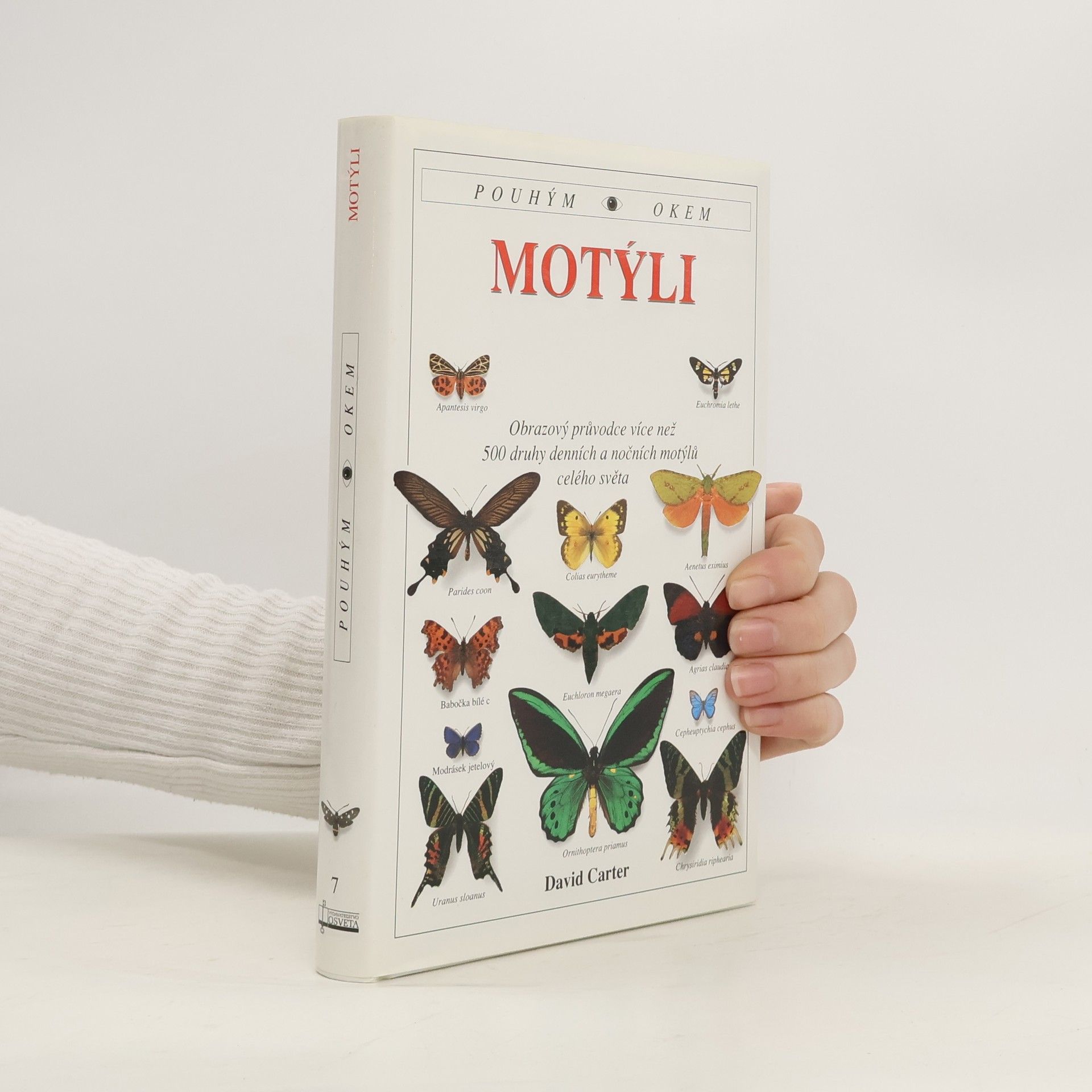 Motýli : obrazový průvodce více než 500 druhy denních a nočních motýlů celého světa