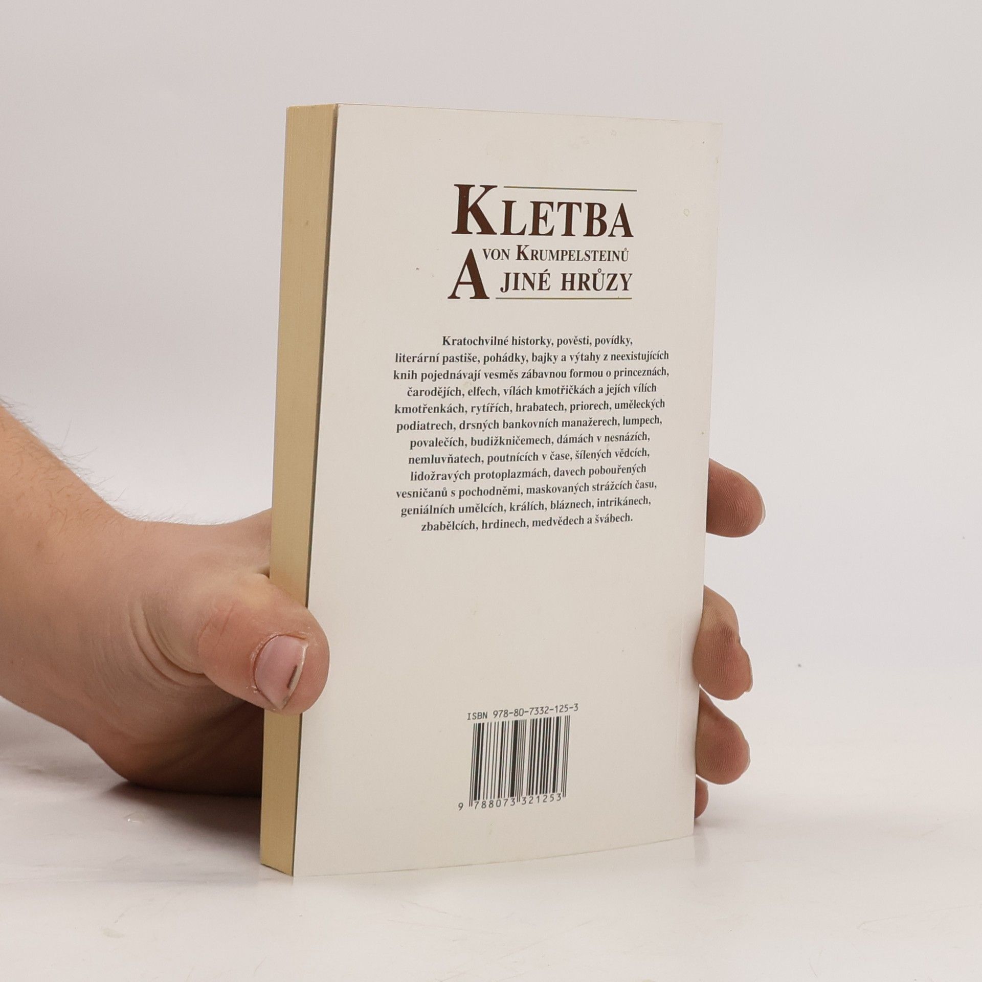 John Morressy Kletba von Krumpelsteinů a jiné hrůzy