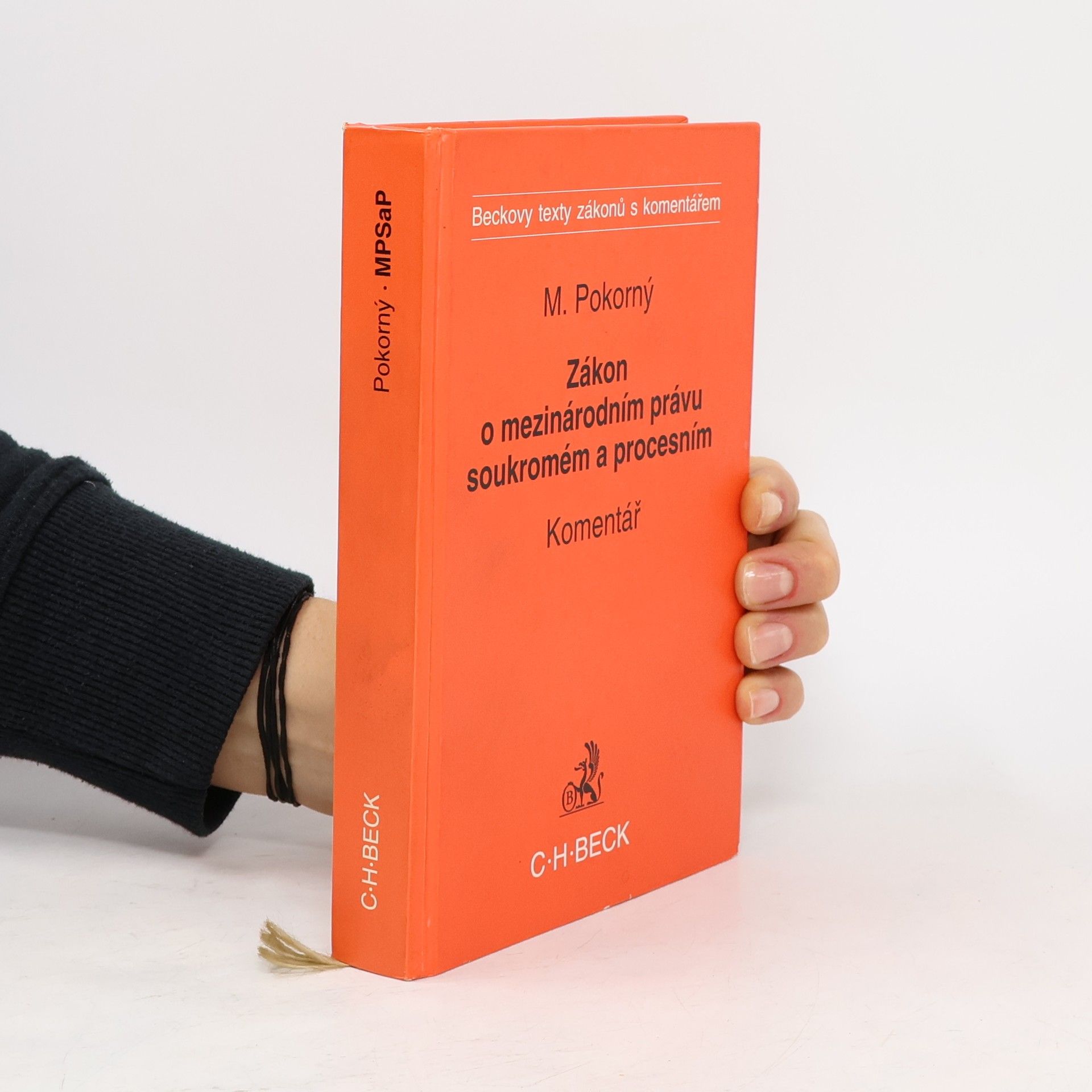 Milan Pokorný Zákon o mezinárodním právu soukromém a procesním