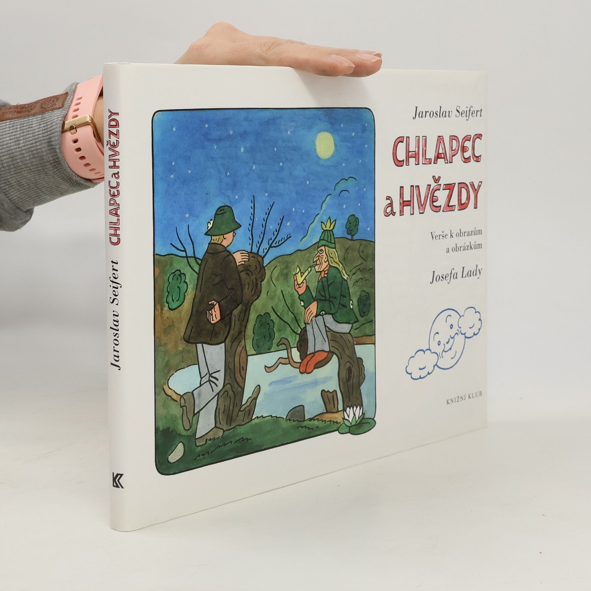 Chlapec a hvězdy : verše k obrazům a obrázkům Josefa Lady