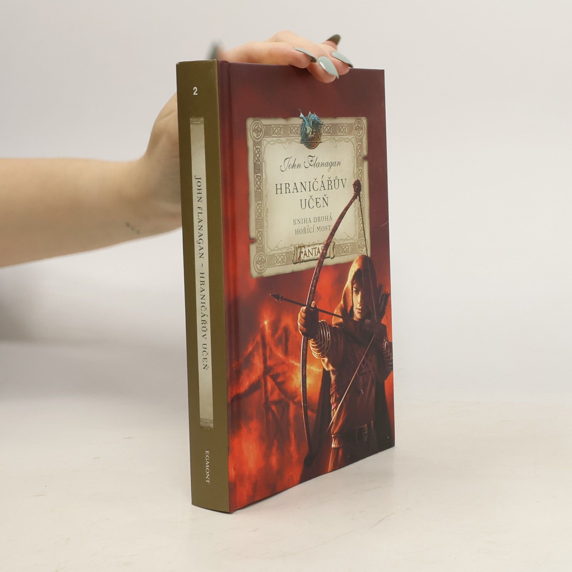 John Flanagan Hraničářův učeň. Hořící most