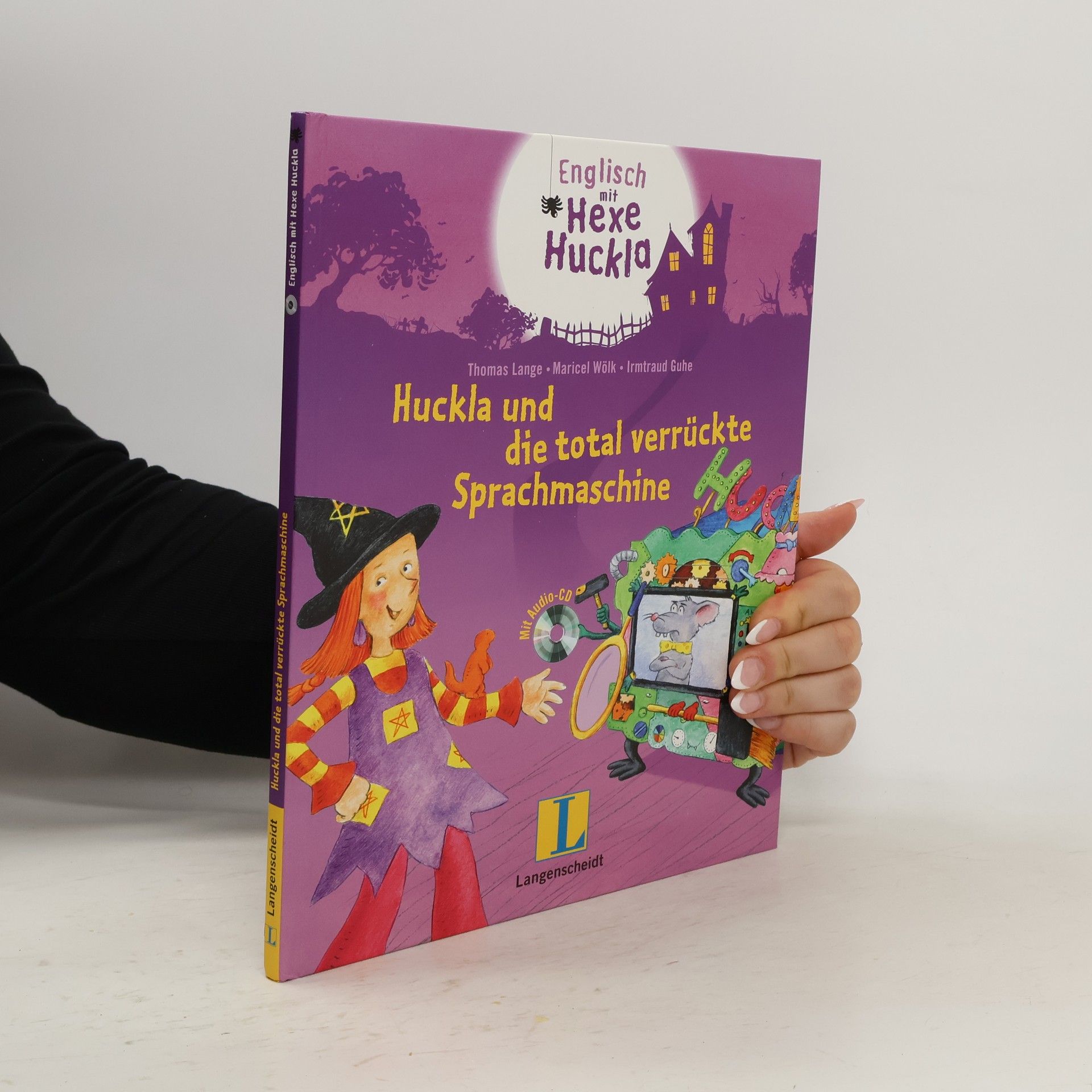 Hexe Huckla und die total verrückte Sprachmaschine, m. Audio-CD
