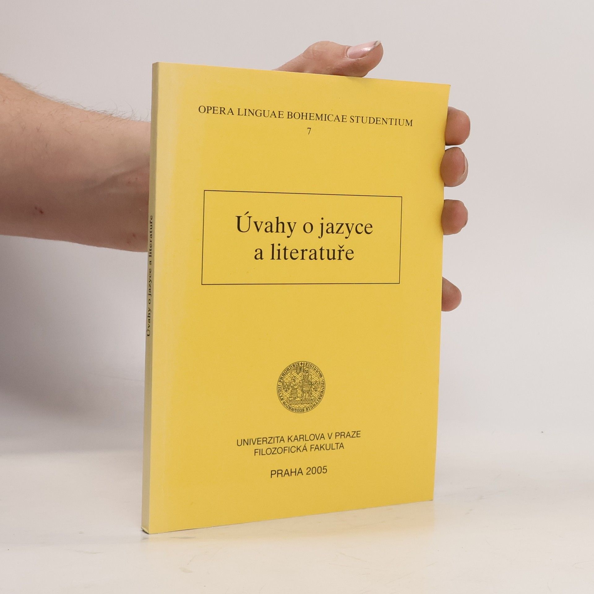 Autorenkollektiv Úvahy o jazyce a literatuře