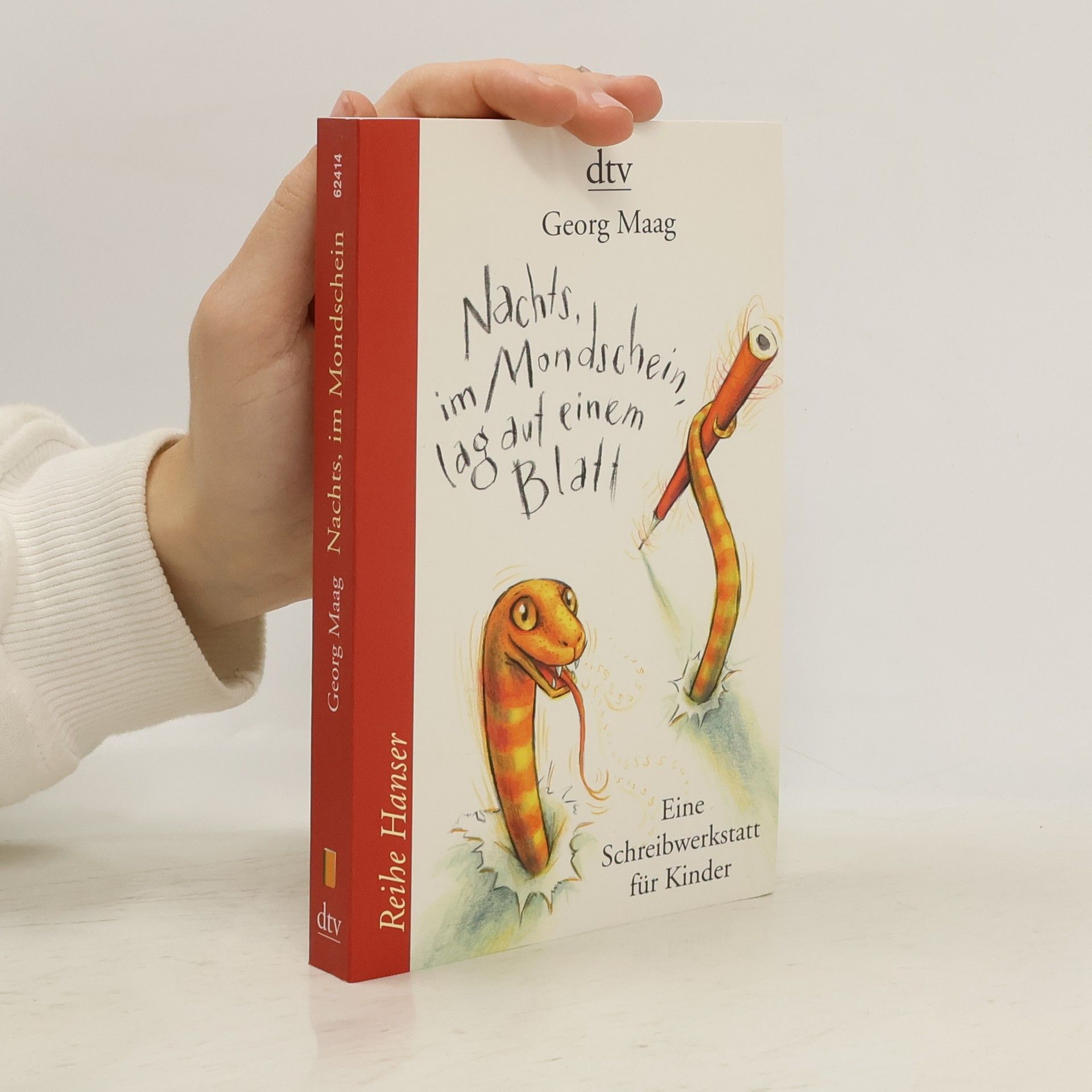 Nachts, im Mondschein, lag auf einem Blatt