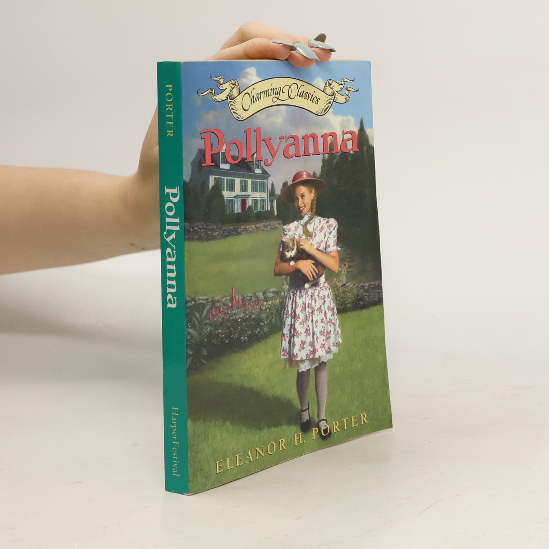 Eleanor H. Porter Pollyanna Book and Charm