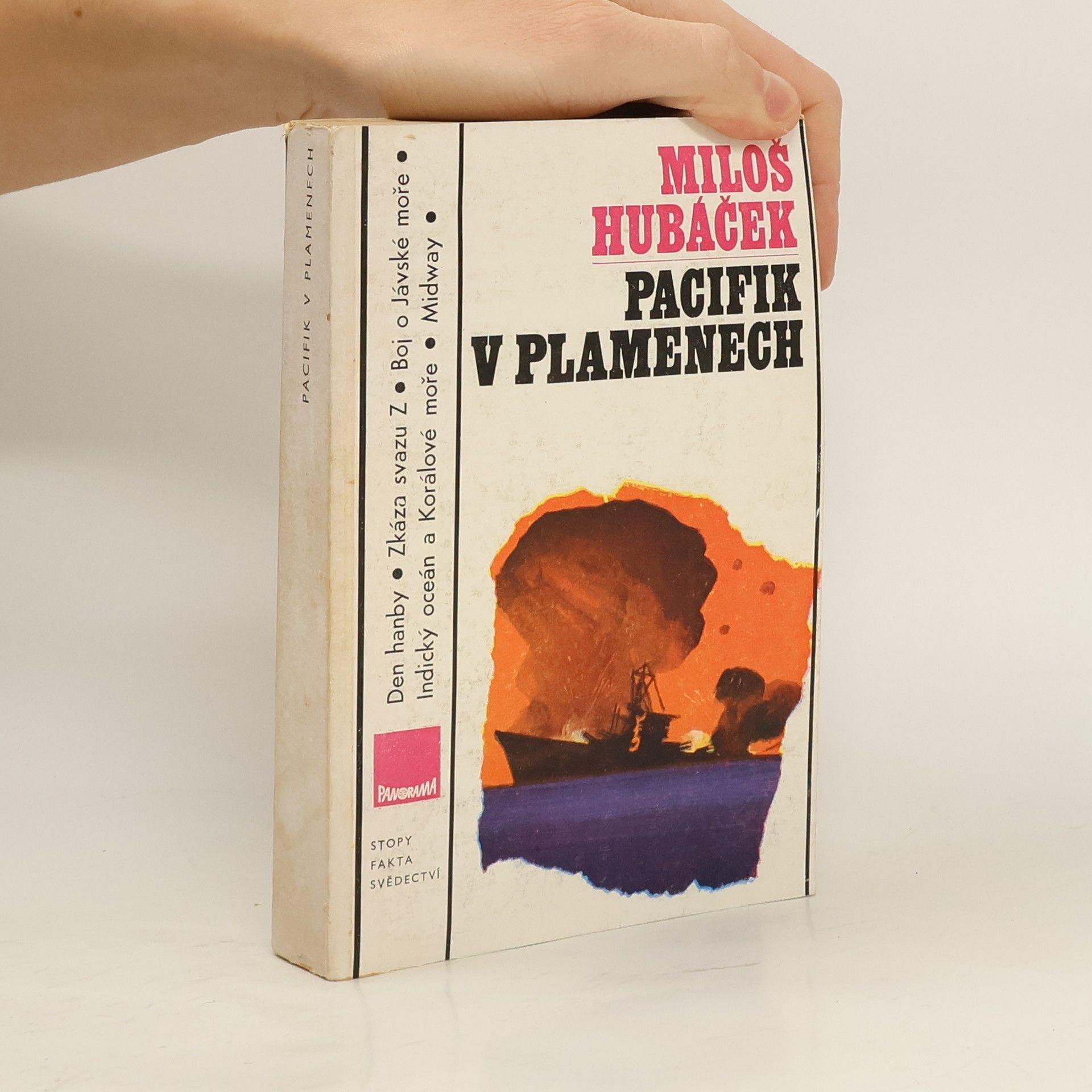 Miloš Hubáček Pacifik v plamenech