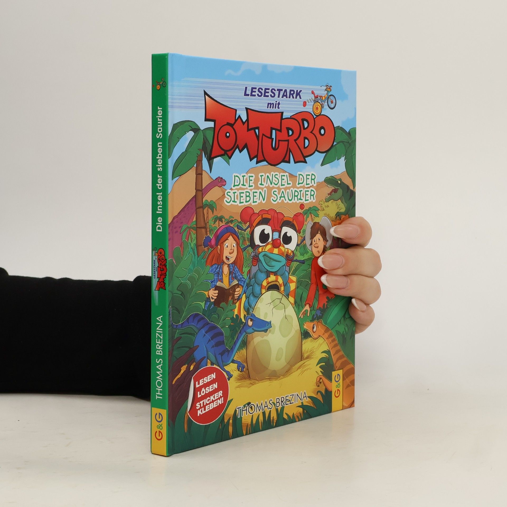 Thomas Brezina Tom Turbo - Lesestark - Die Insel der sieben Saurier