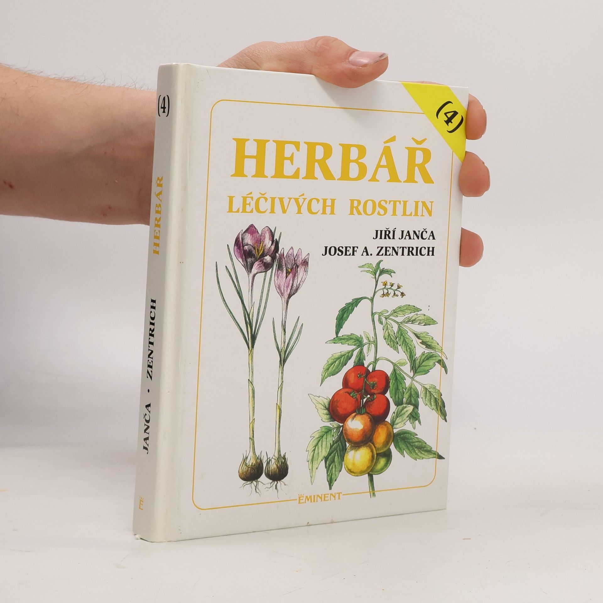 Josef Antonín Zentrich Herbář léčivých rostlin. 4. díl