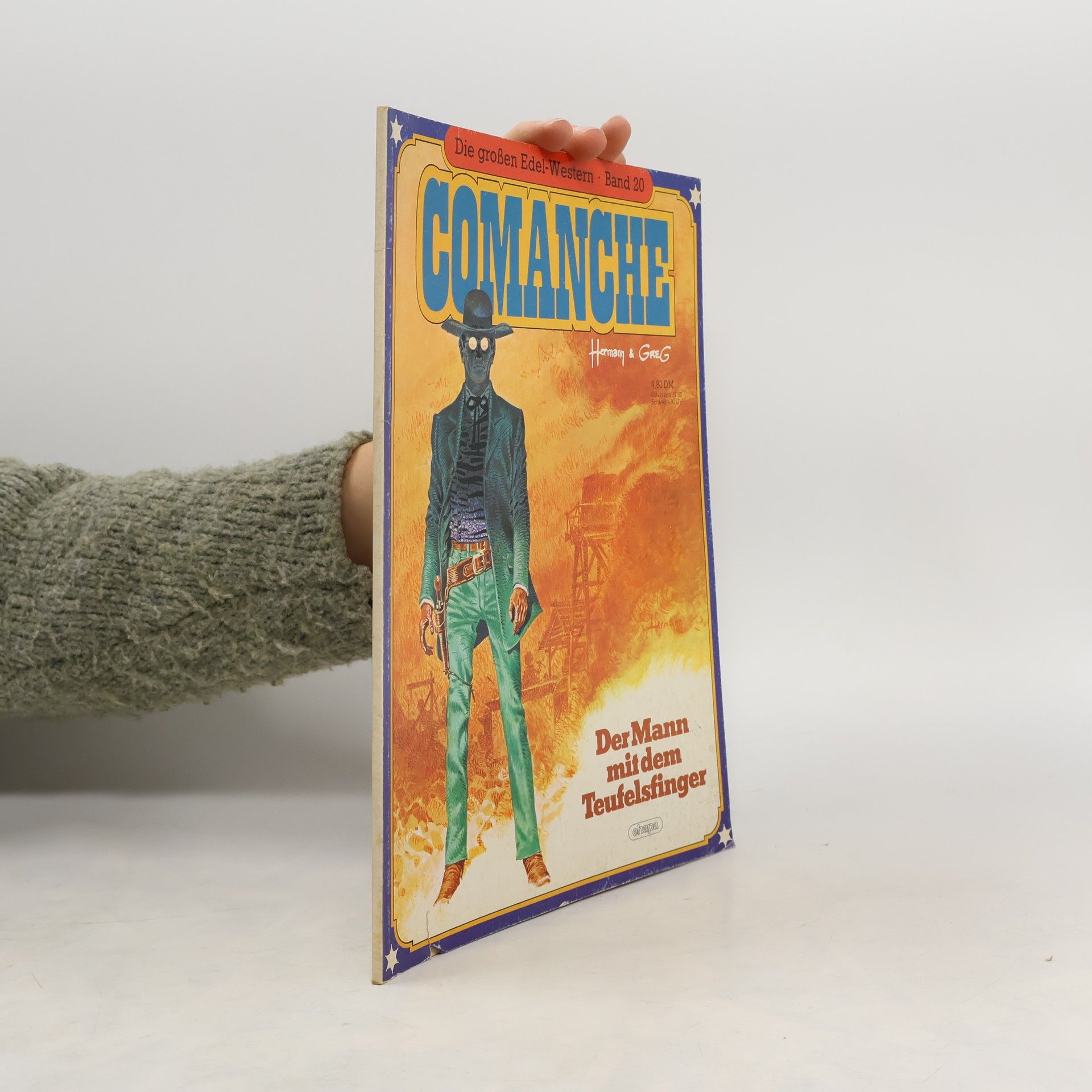 Hermann und Greg Die grossen Edel-Western Band 20 , Comanche - Der Mann mit dem Teufelsfinger