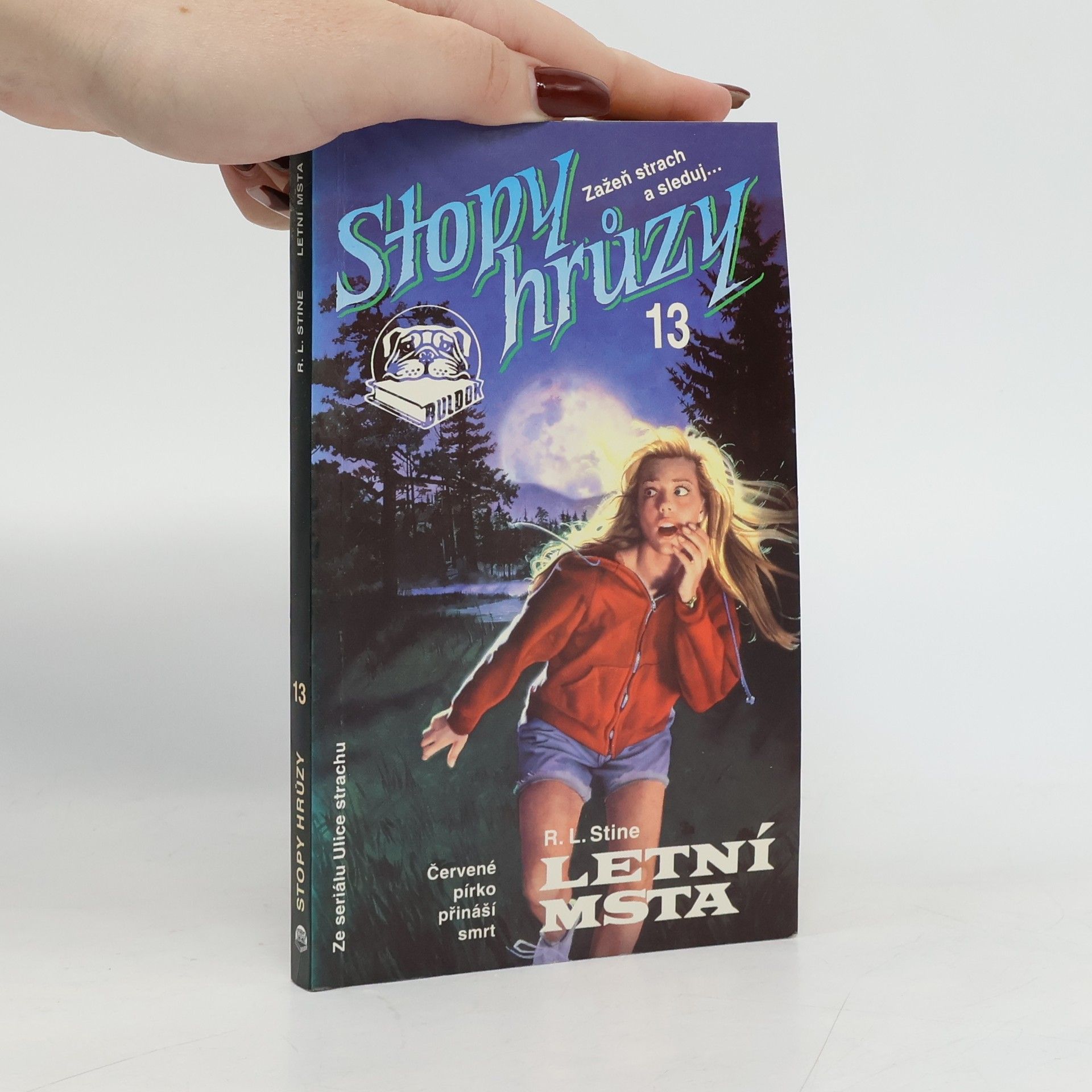 R. L. Stine Letní msta - Stopy hrůzy, svazek 13