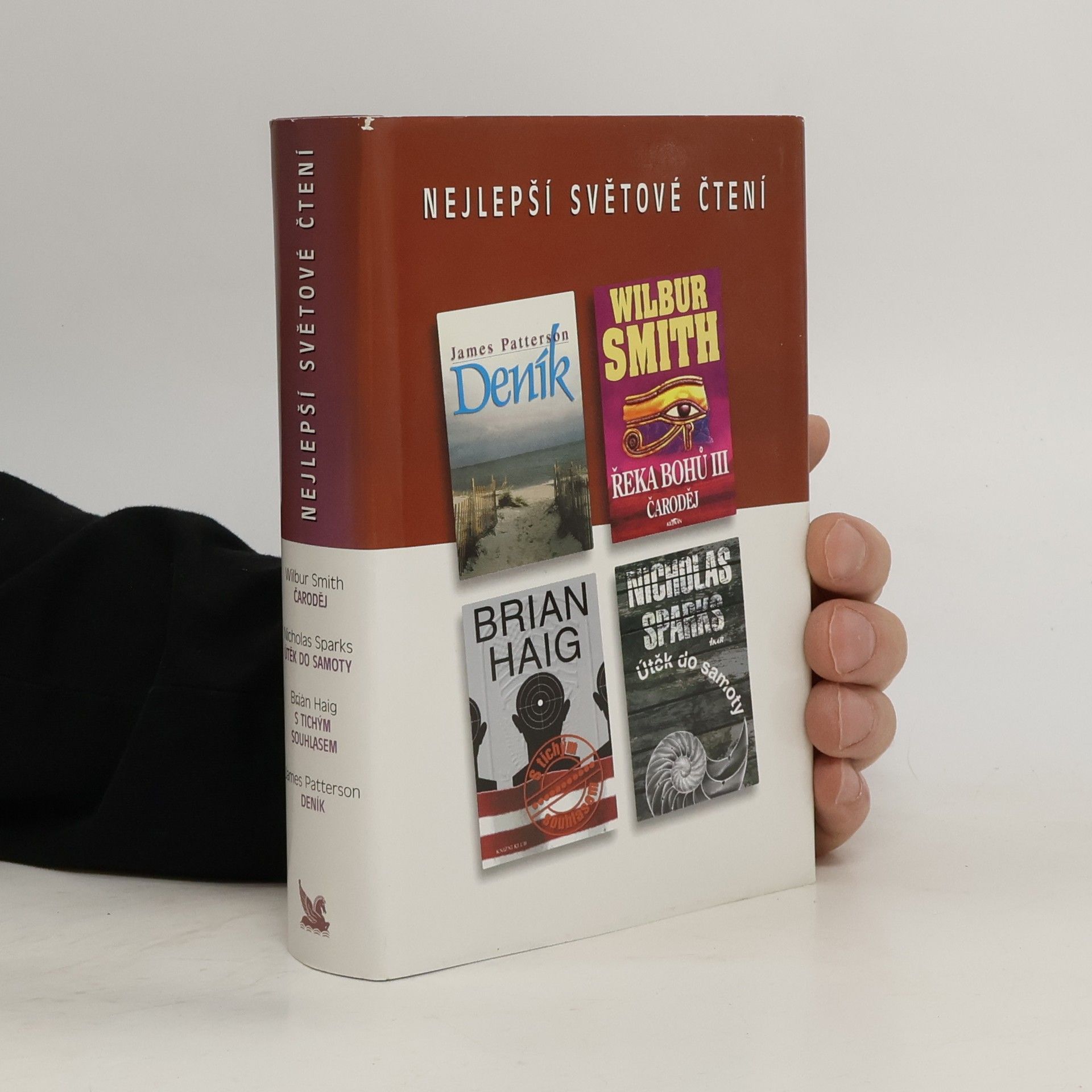 James Patterson Nejlepší světové čtení. Čaroděj. Útěk do samoty. S tichým souhlasem. Deník