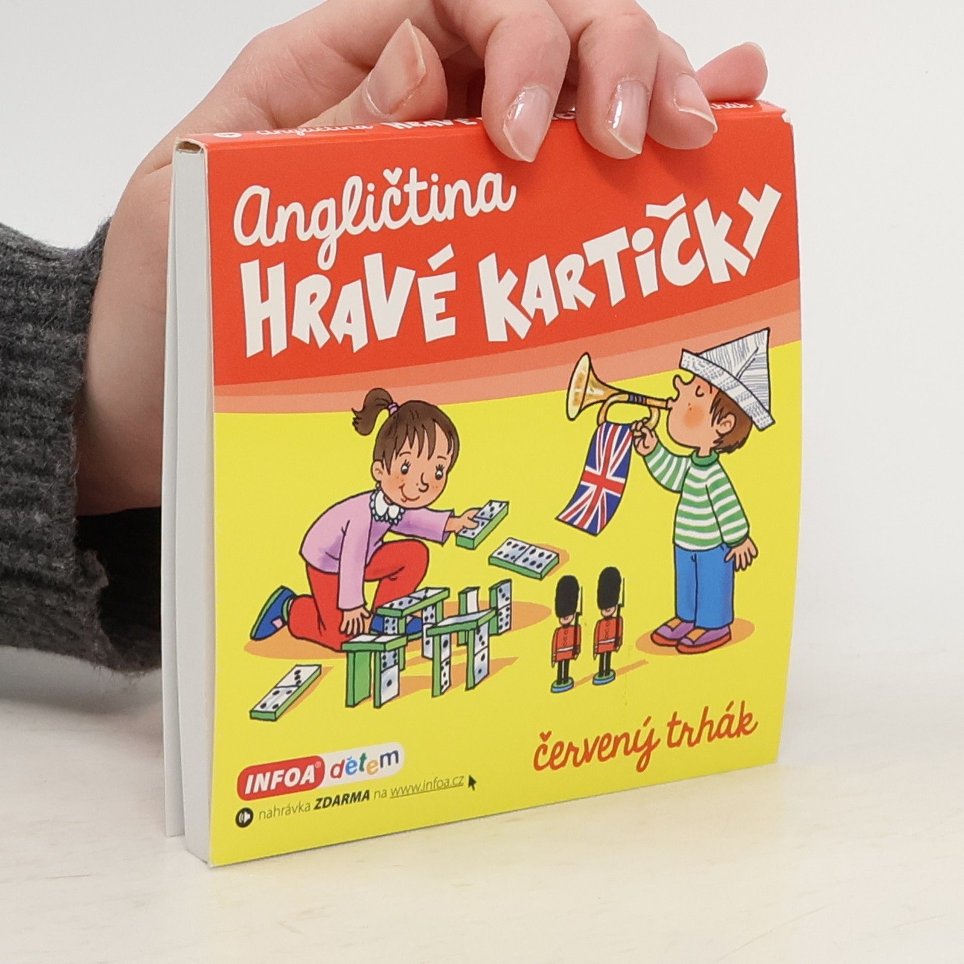 Pavlína Šamalíková Angličtina. Hravé kartičky. Červený trhák