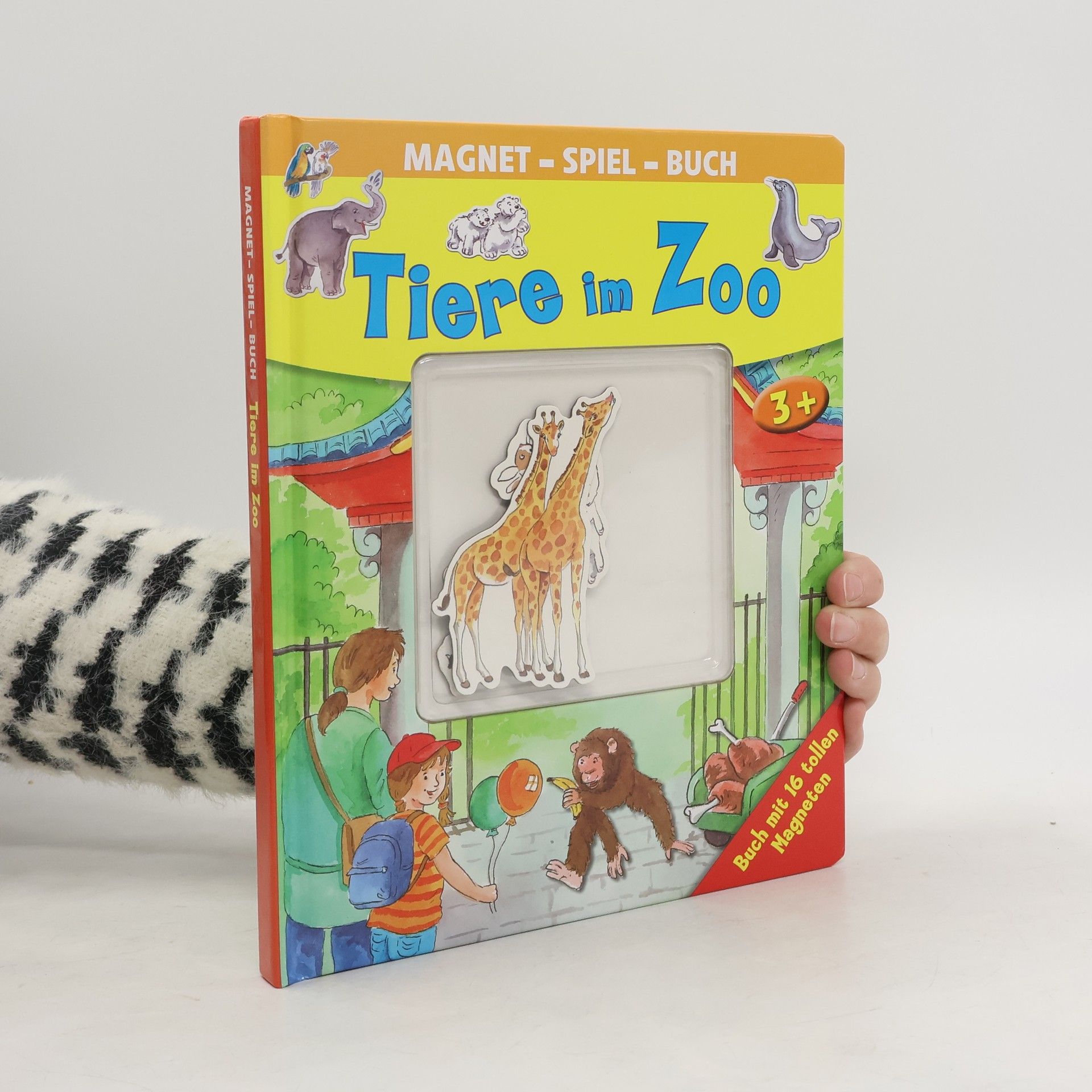 Collectif d'auteurs Tiere im ZOO. Magnet-Spiel-Buch