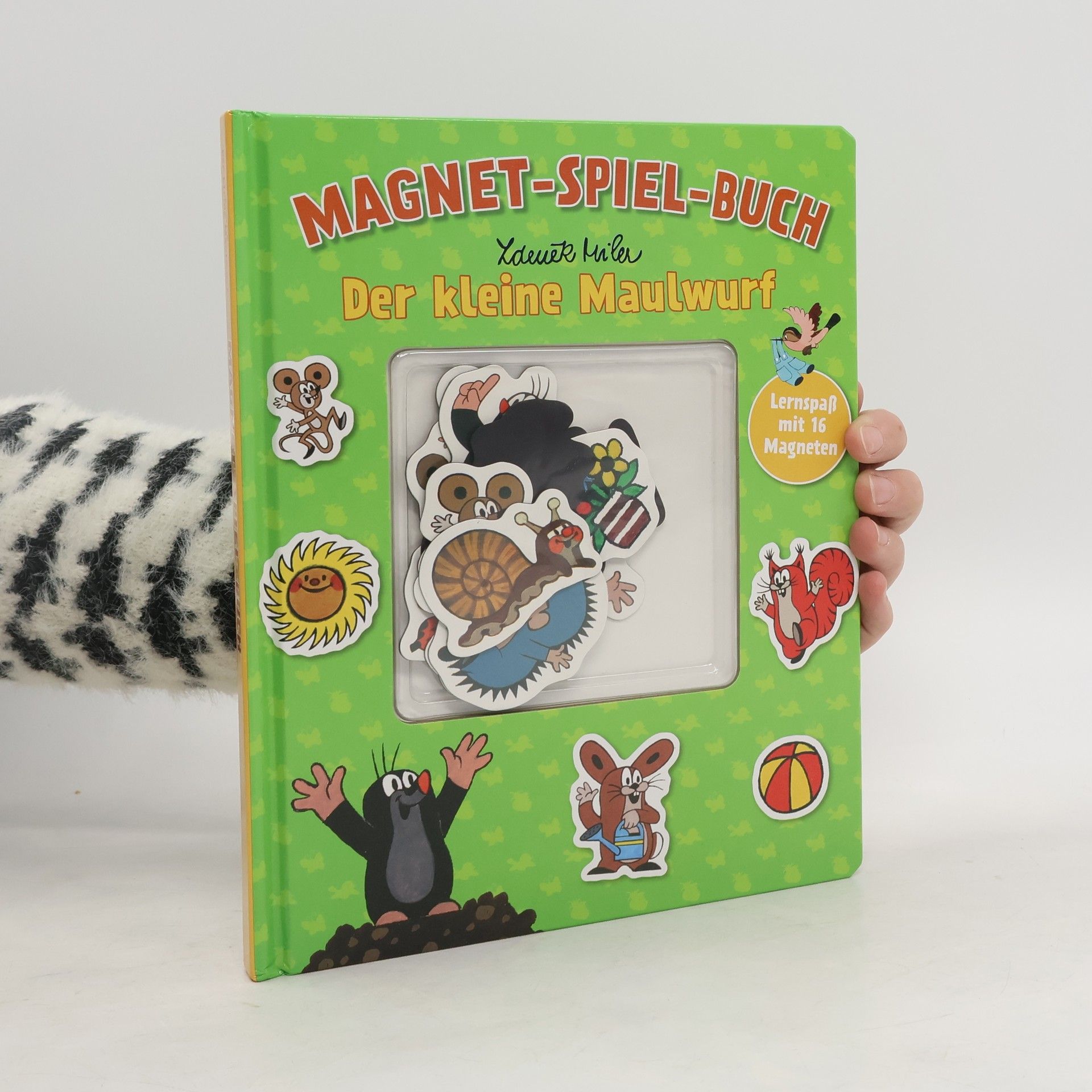 Zdeněk Miller Magnet-Spiel-Buch - Der kleine Maulwurf