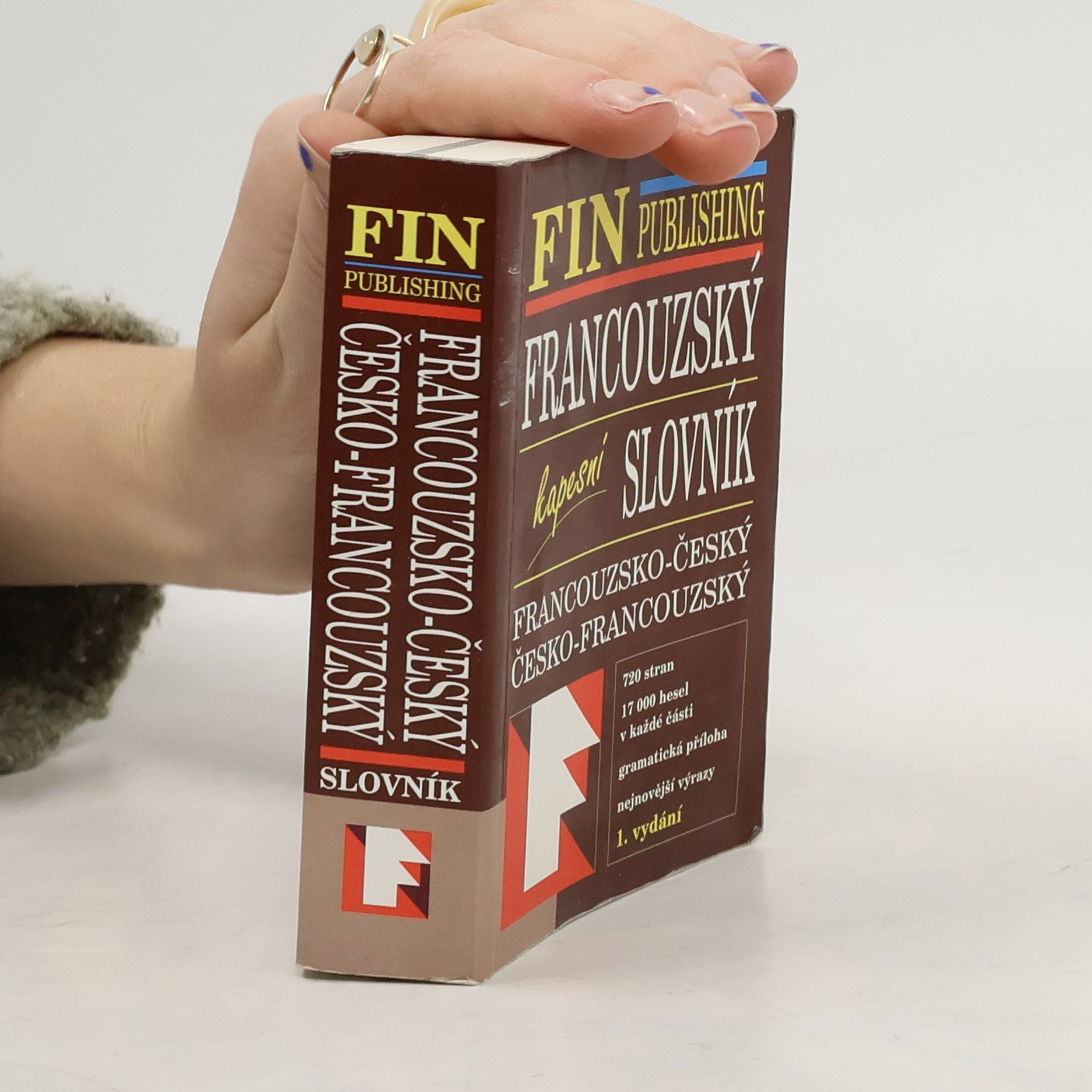 AA.VV. Francouzský kapesní slovník : Francouzsko-český, česko-francouzský slovník