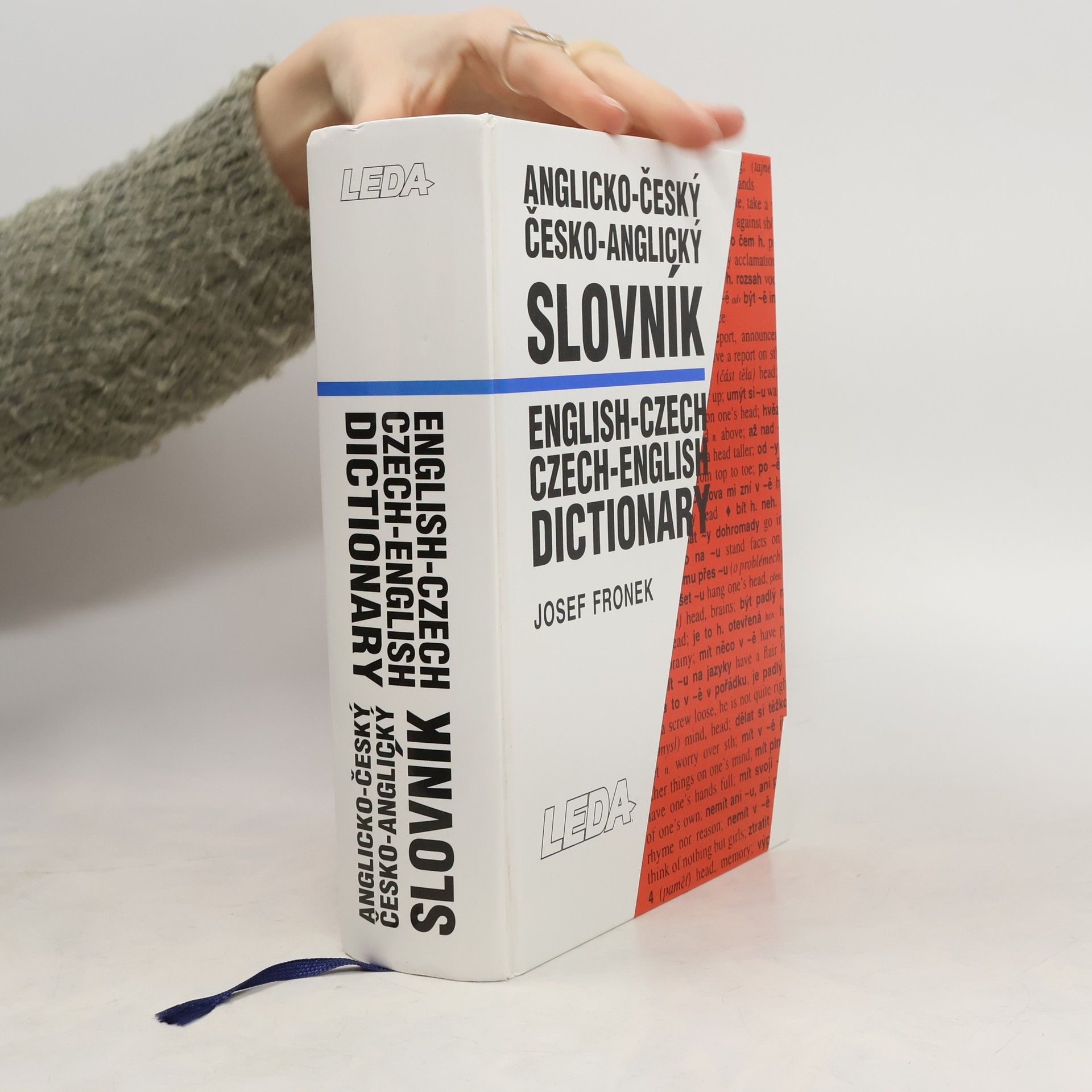 Josef Fronek Anglicko-český, česko-anglický slovník = English-czech, czech-english dictionary