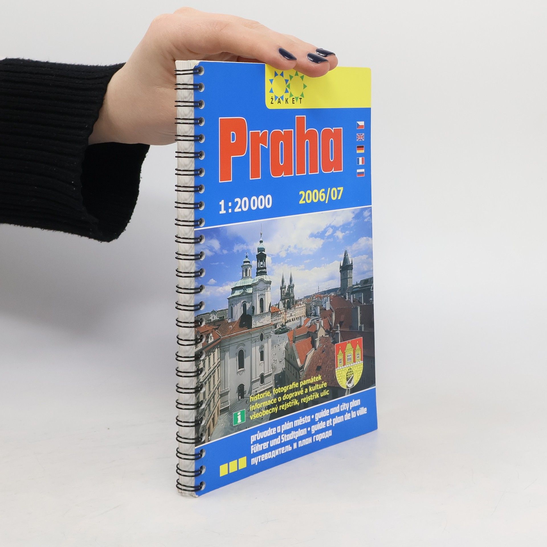 Kolektív autorov Praha průvodce a plán města 1:20 000