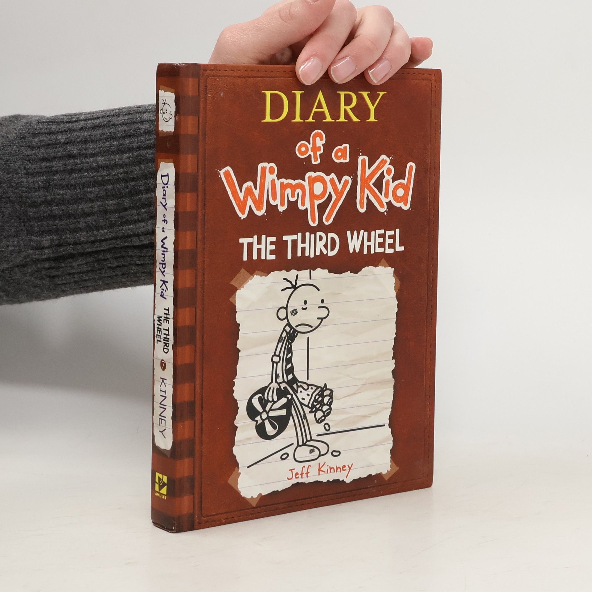 Jeff Kinney Diary of a wimpy kid. The third wheel