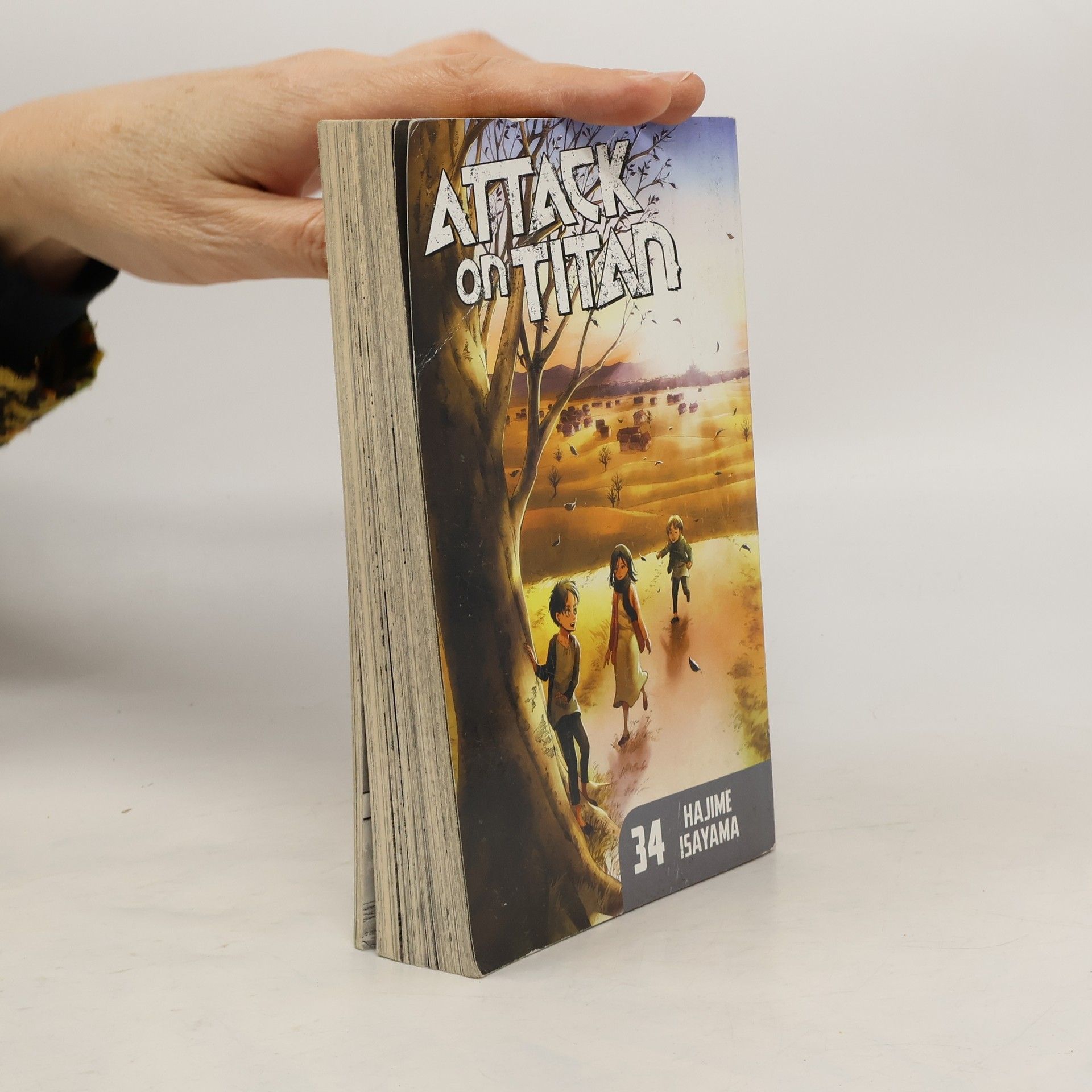 Hajime Isayama Attack on Titan 34