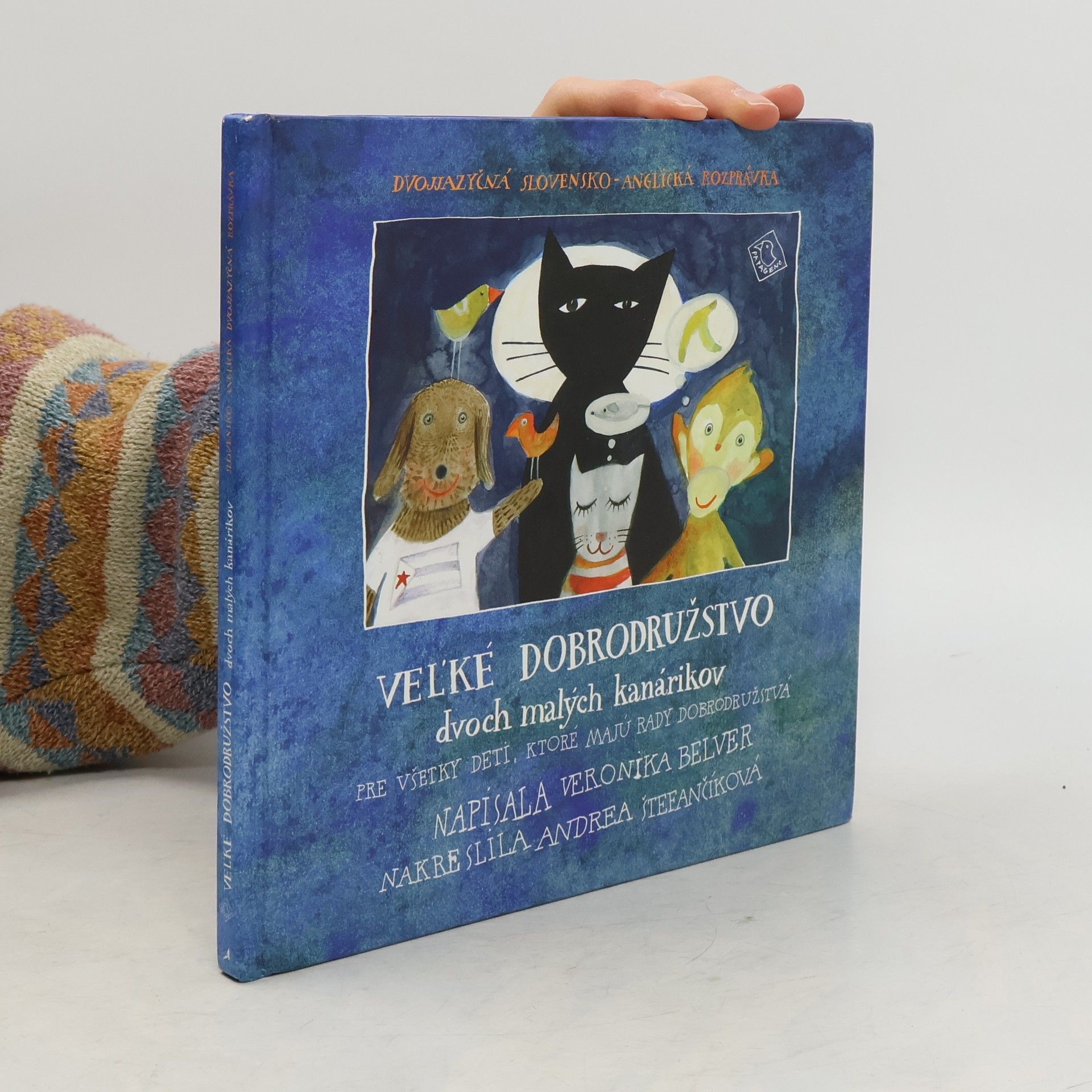 Veronika Belver Veľké dobrodružstvo dvoch malých kanárikov