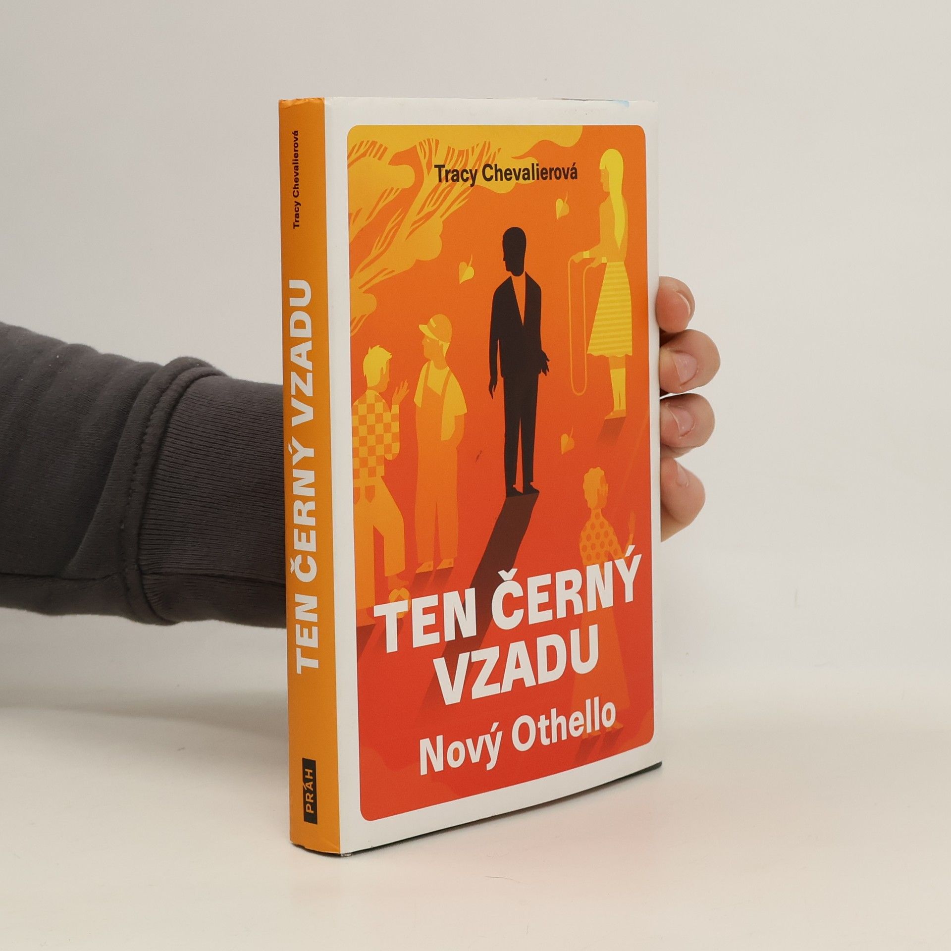 Tracy Chevalier Ten černý vzadu