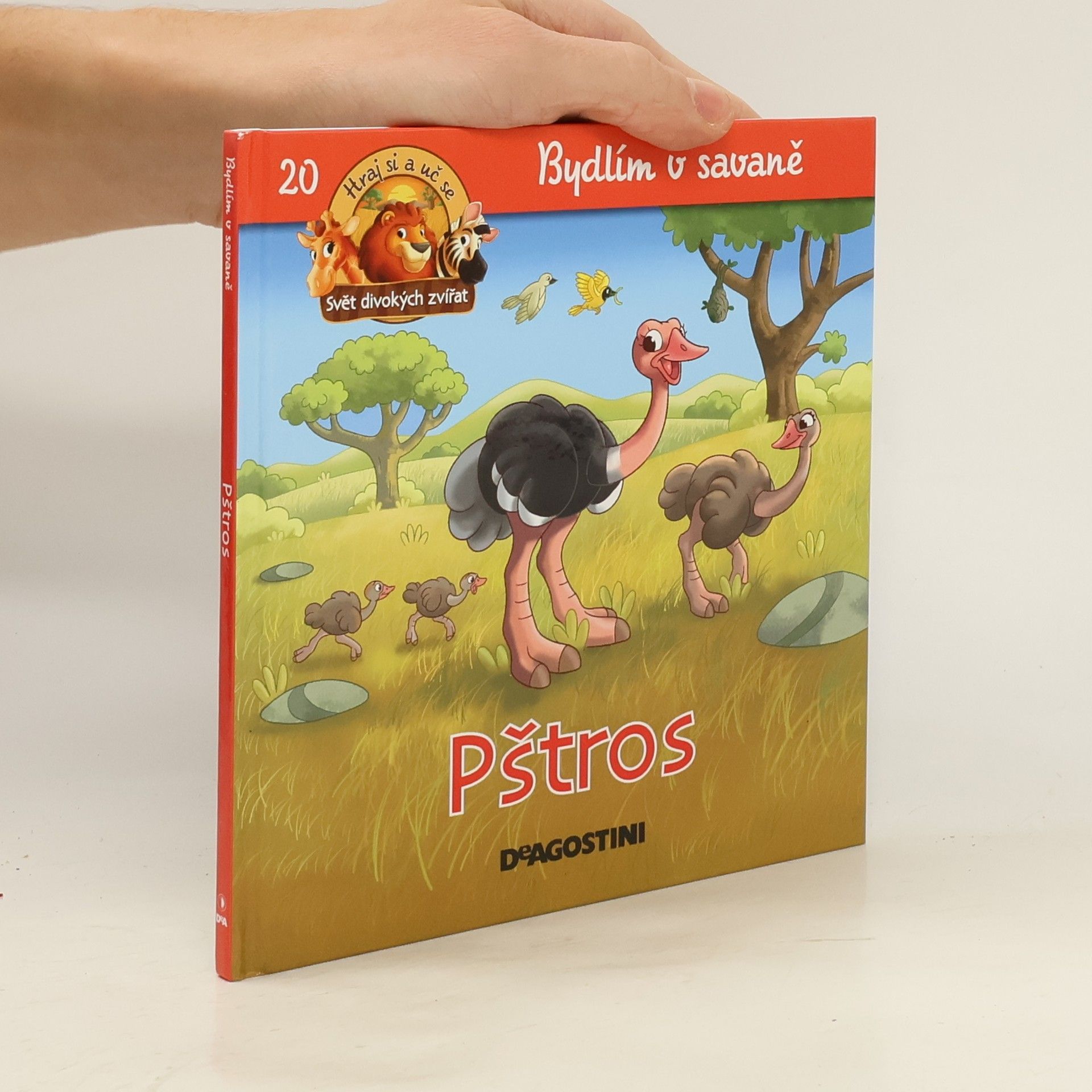 Collectif d'auteurs Bydlím v savaně 20. Pštros