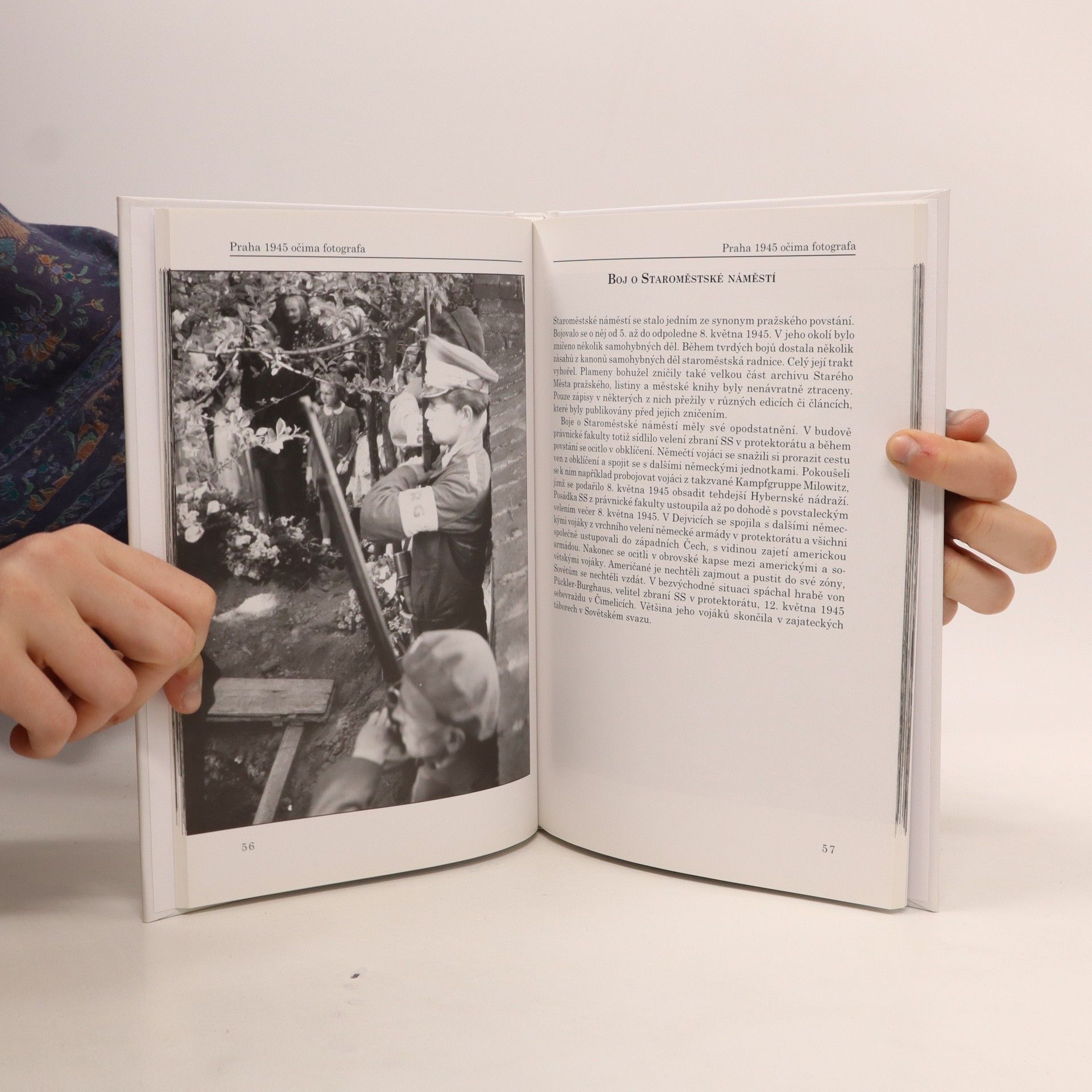 Josef Voříšek Praha 1945 : očima fotografa