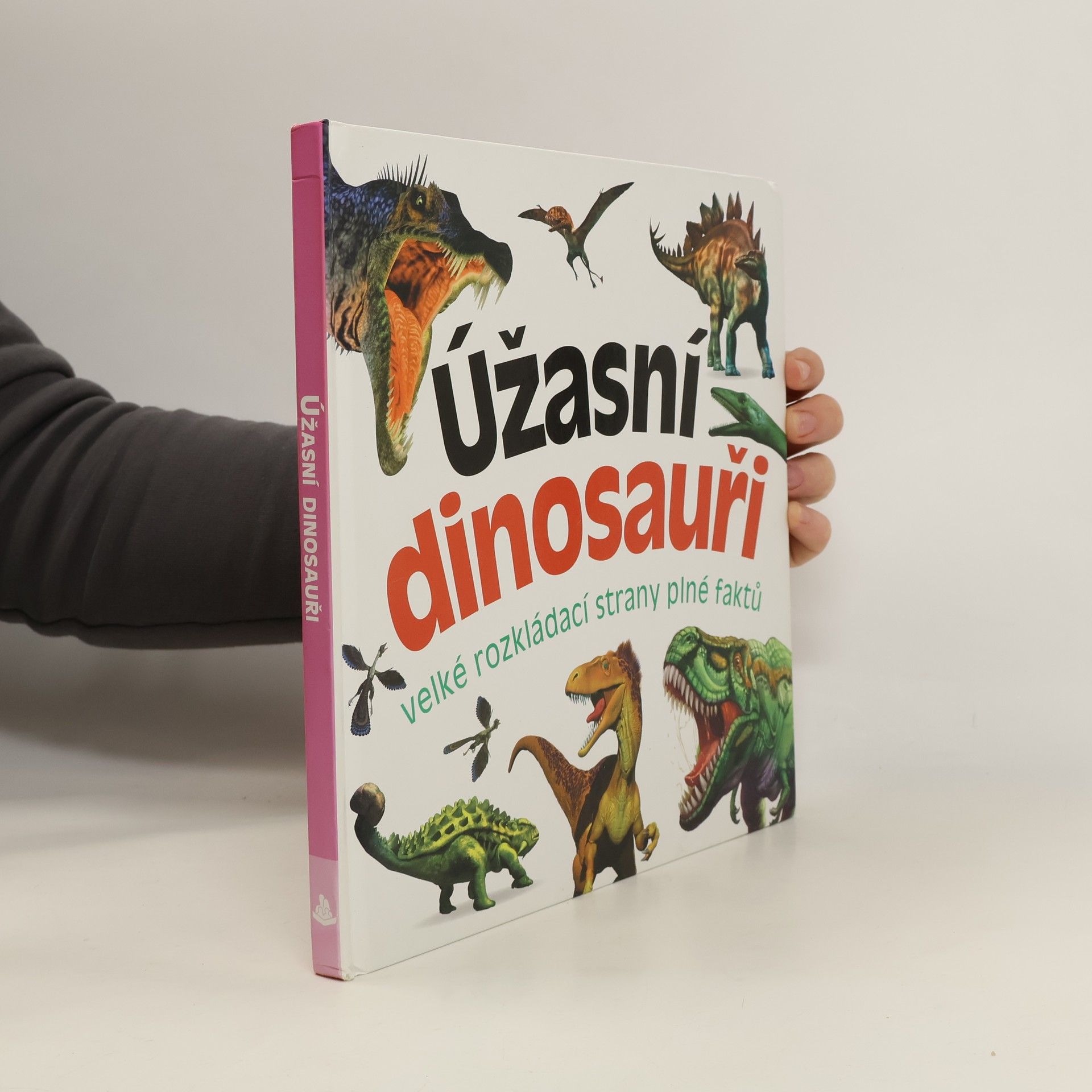 Marek Kurta Úžasní dinosauři : velké rozkládací strany plné faktů