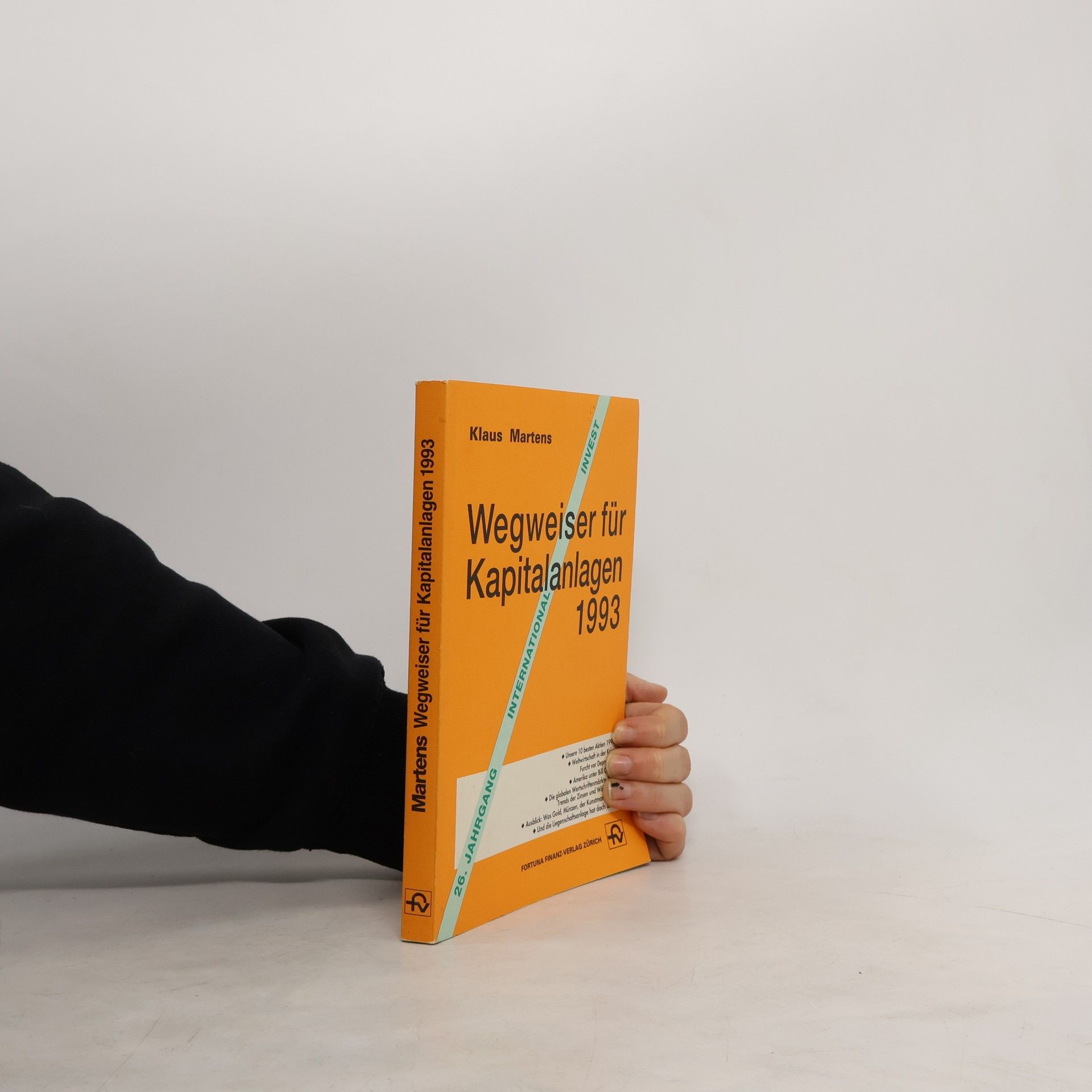 Wegweiser für Kapitalanlagen 1993