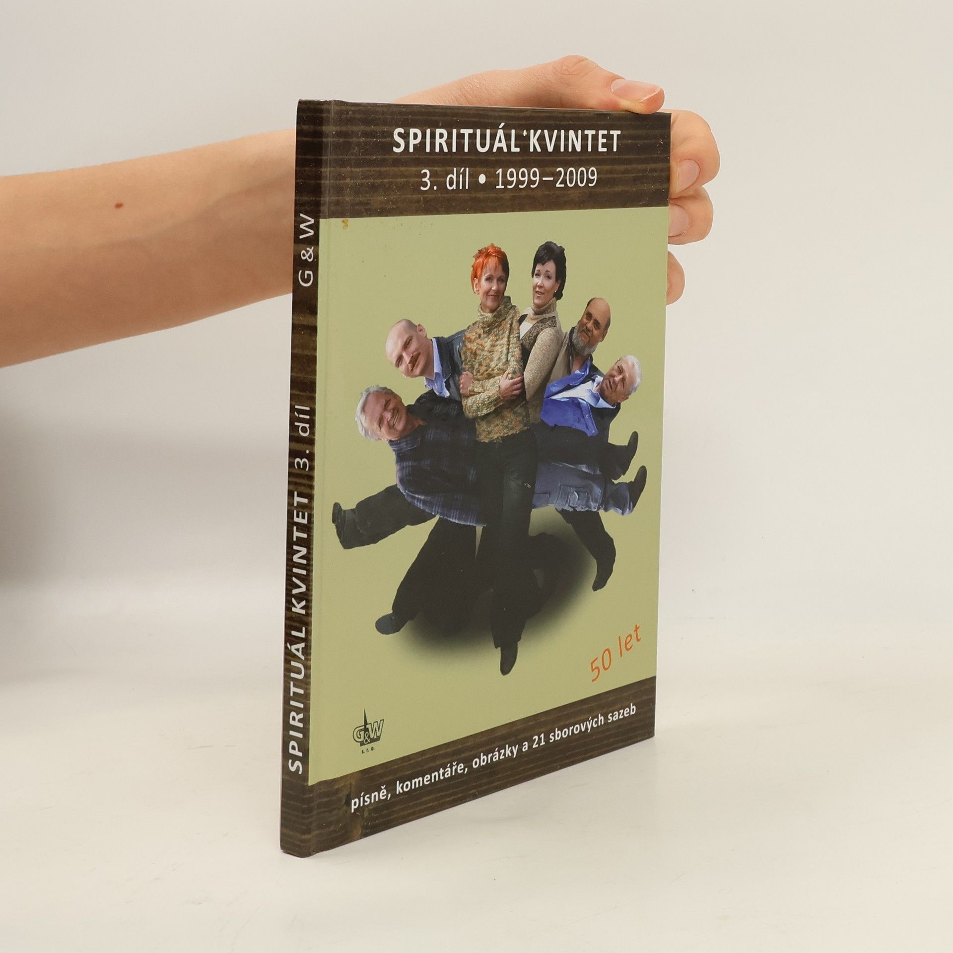 výroba hudeb.nástrojů G+W Zpěvník Spirituál kvintet 3.díl