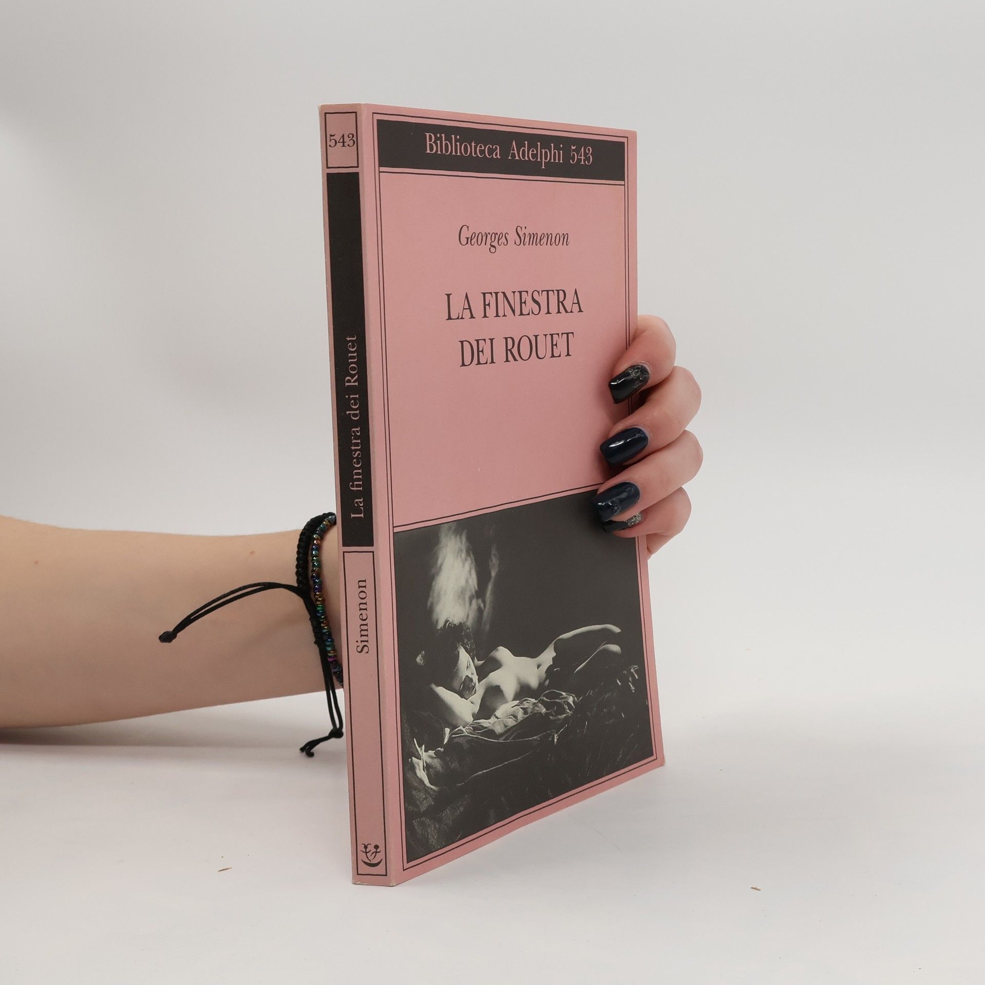 Georges Simenon Biblioteca Adelphi - 543: La finestra dei Rouet