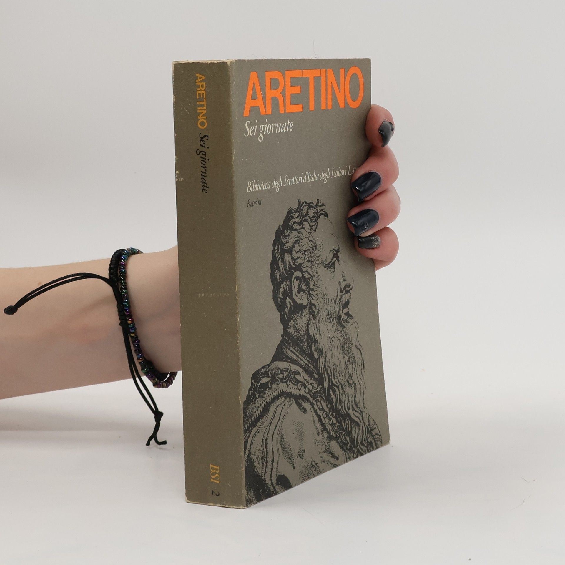 Pietro Aretino Sei giornate. Reprint a cura di Giovanni Aquilecchia