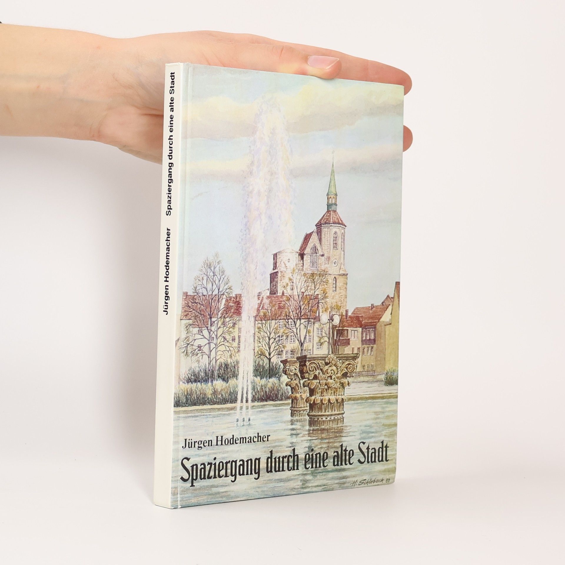 Spaziergang durch eine alte Stadt