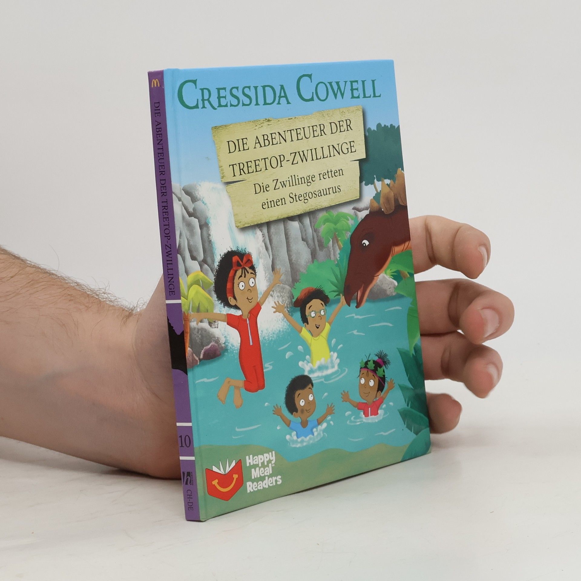 Cressida Cowell Dobrodružství Stromovic dvojčat. Dvojčata zachraňují stegosaura