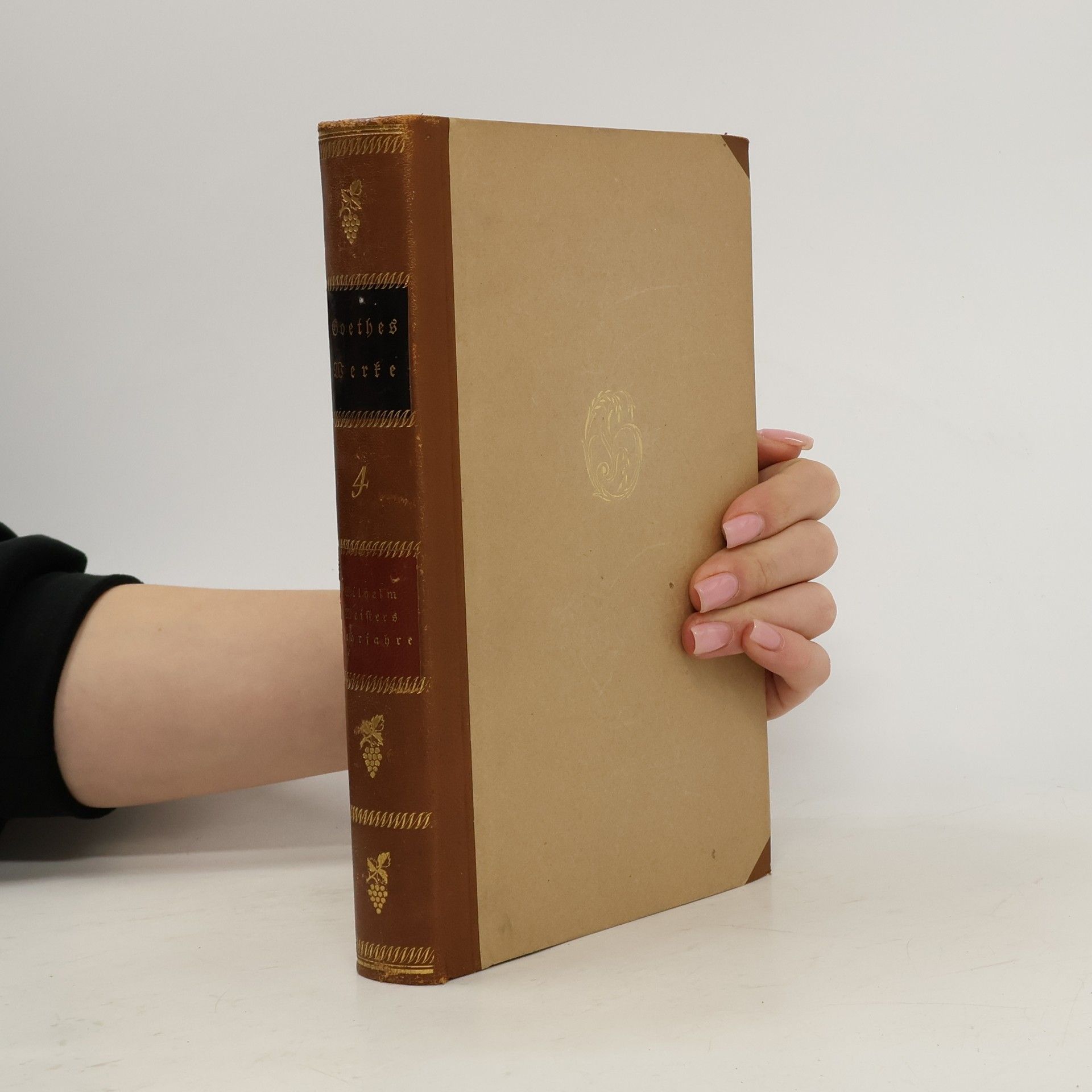 Johann Wolfgang von Goethe Goethe Werke. Vierter Band