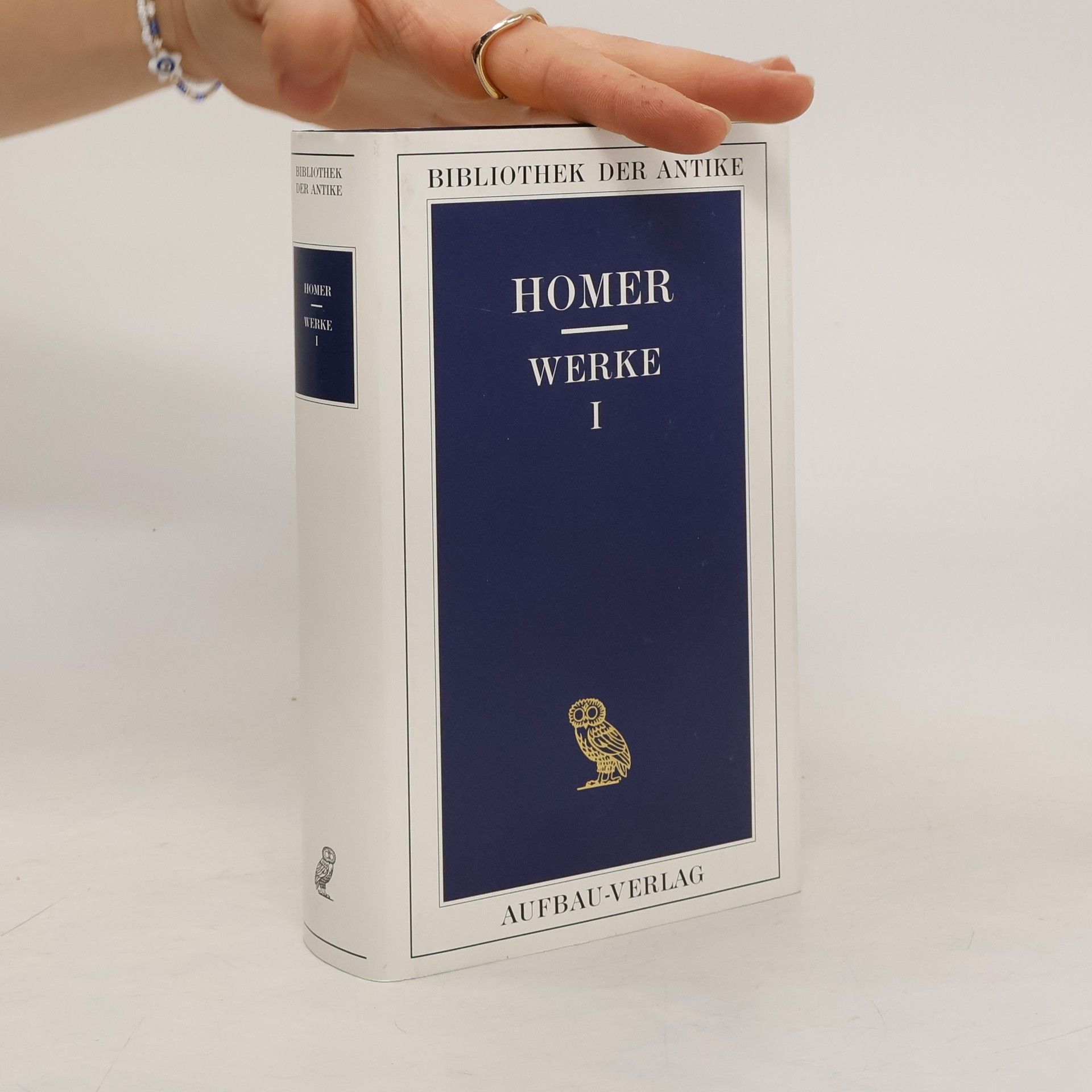 Homère Werke, 2 Bde.. Ilias; Odysee. Hrsg. v. Friedrich Ebener