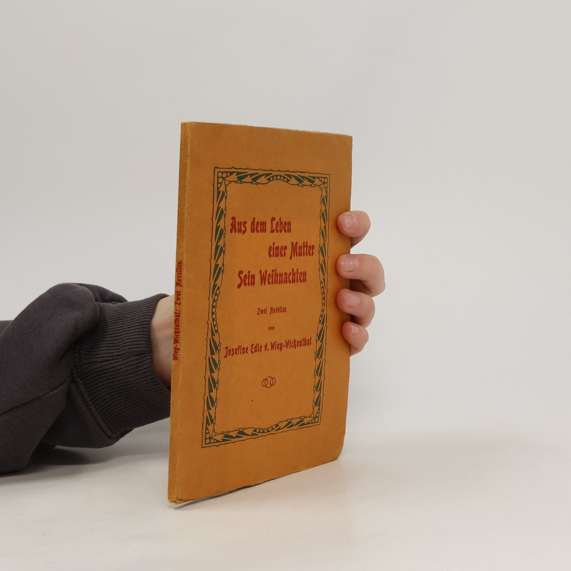 Josefine Edle von Wied-Wickenthal Aus dem Leben einer Mutter Sein Weihnachten