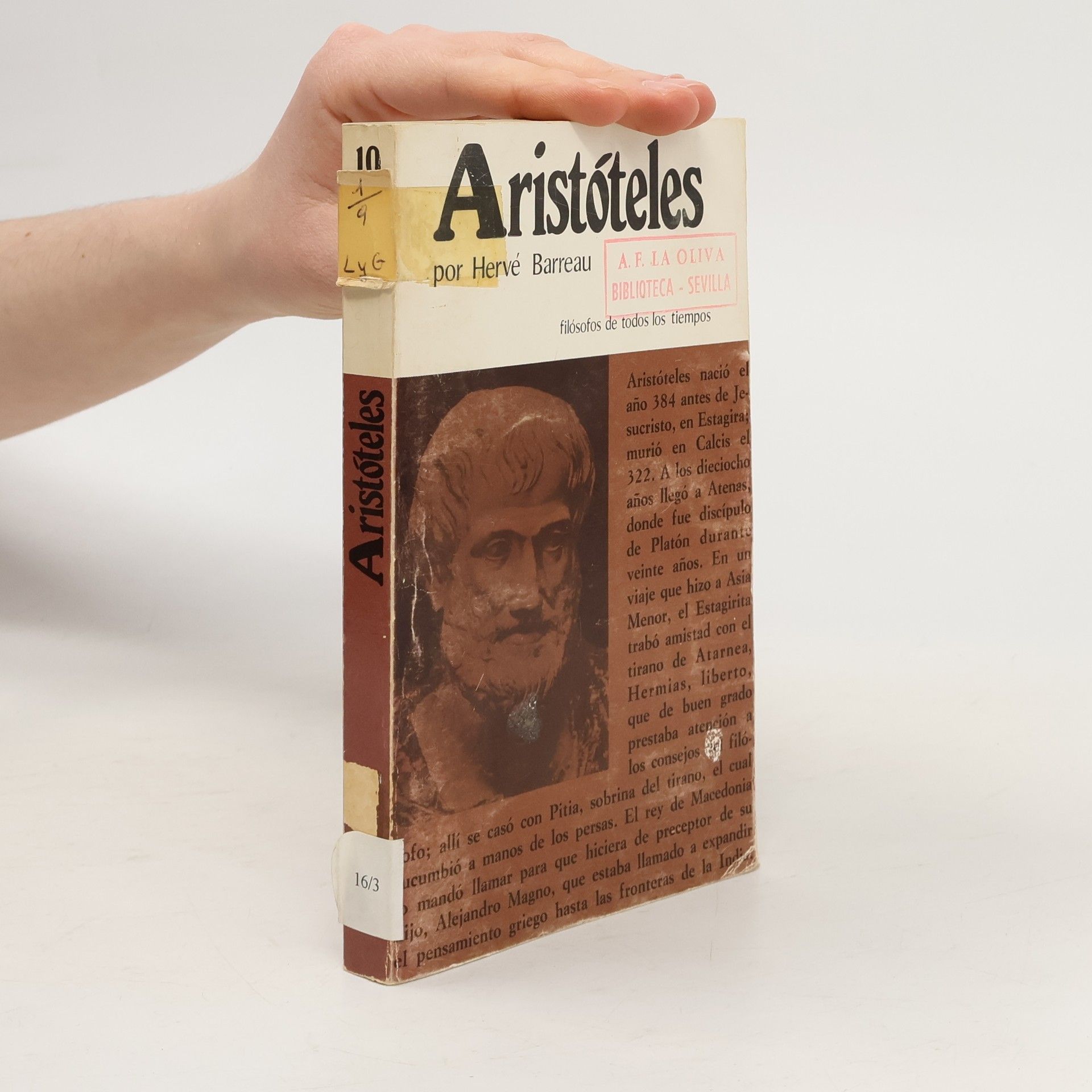 Hervé Barreau Aristóteles y el análisis del saber