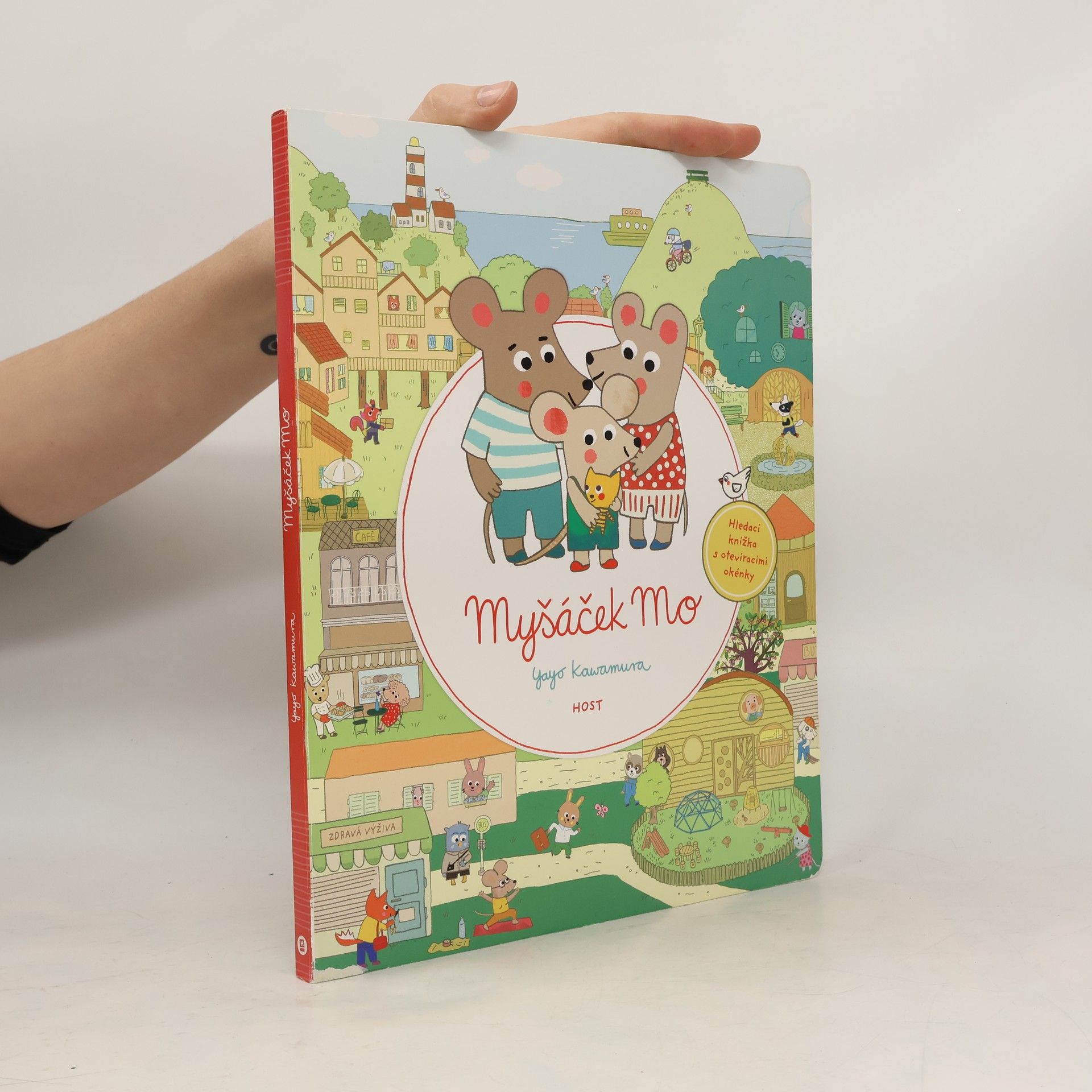 Anna Halfarová Myšák Mo : hledací knížka s otevíracími okénky