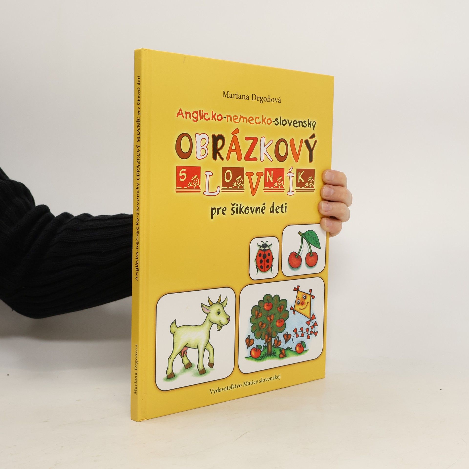 Anglicko-nemecko-slovenský obrázkový slovník pre šikovné deti