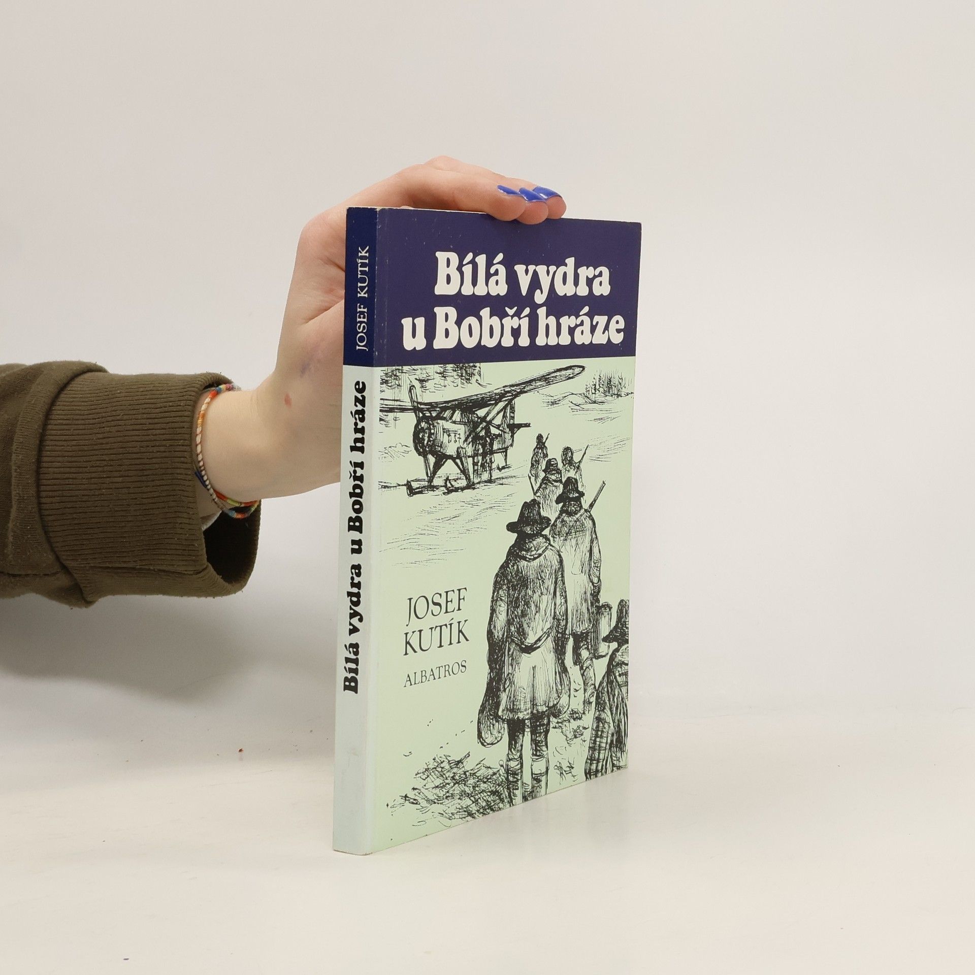 Josef Kutík Bílá vydra u Bobří hráze