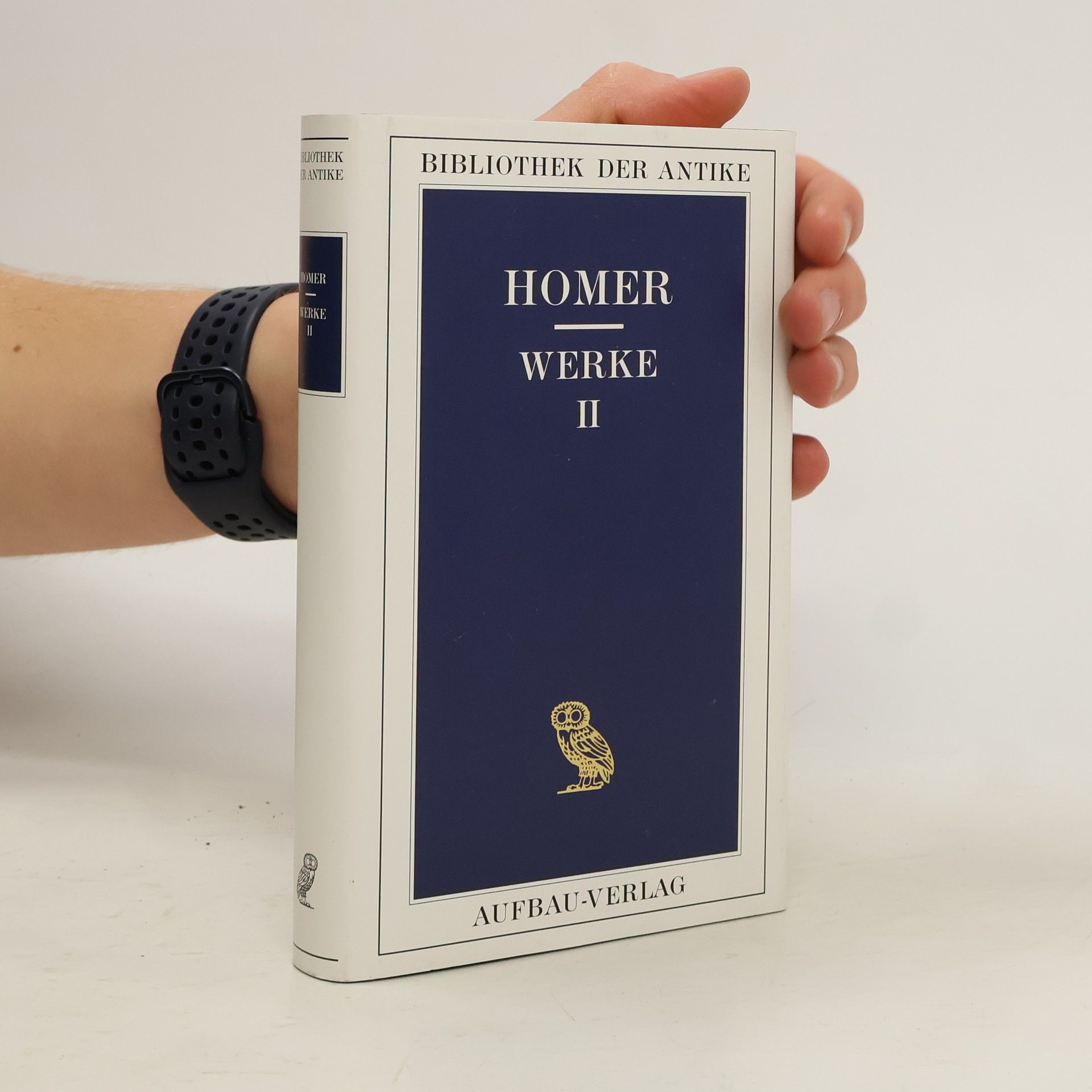 Homère Werke, 2 Bde.. Ilias; Odysee. Hrsg. v. Friedrich Ebener