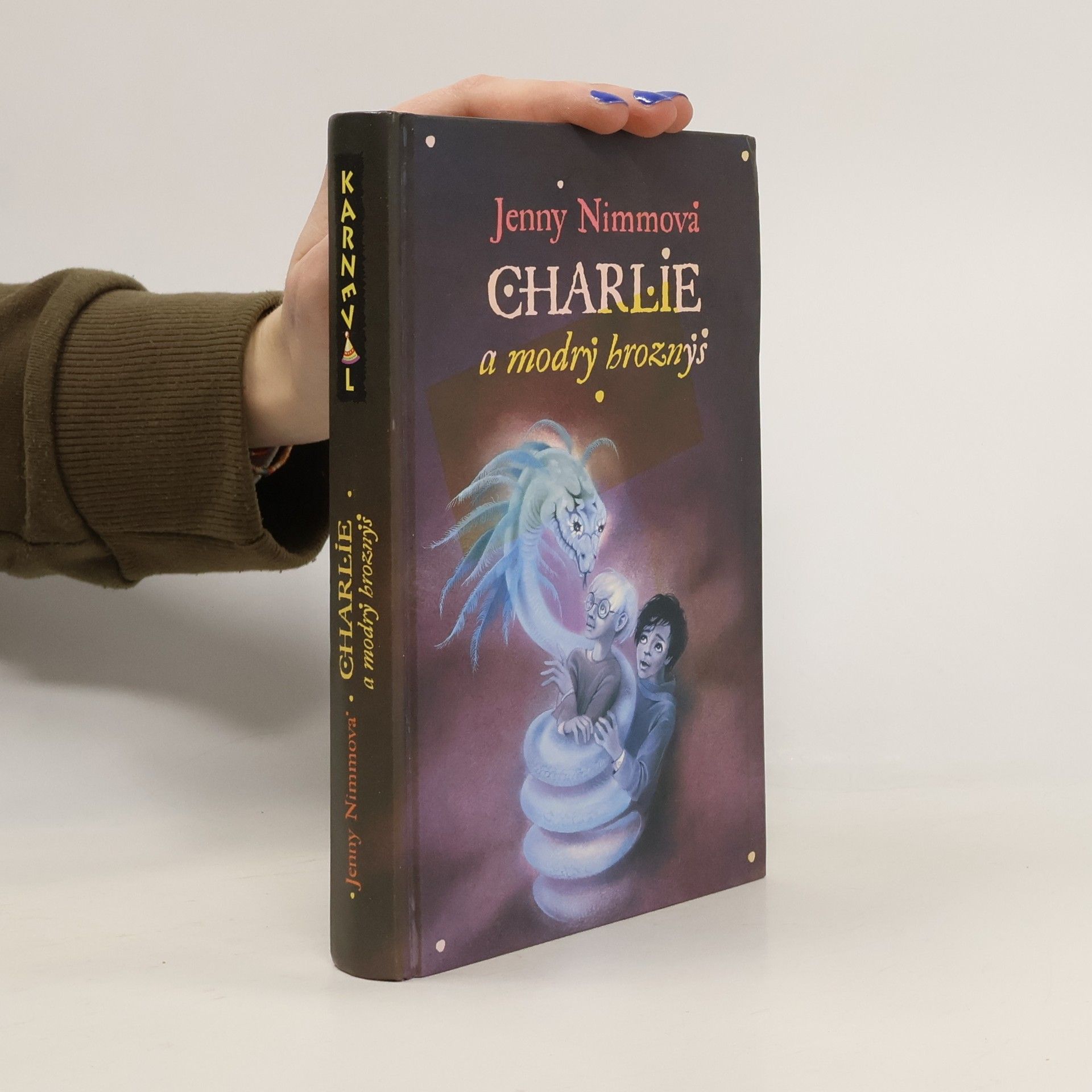 Jenny Nimmo Charlie a modrý hroznýš