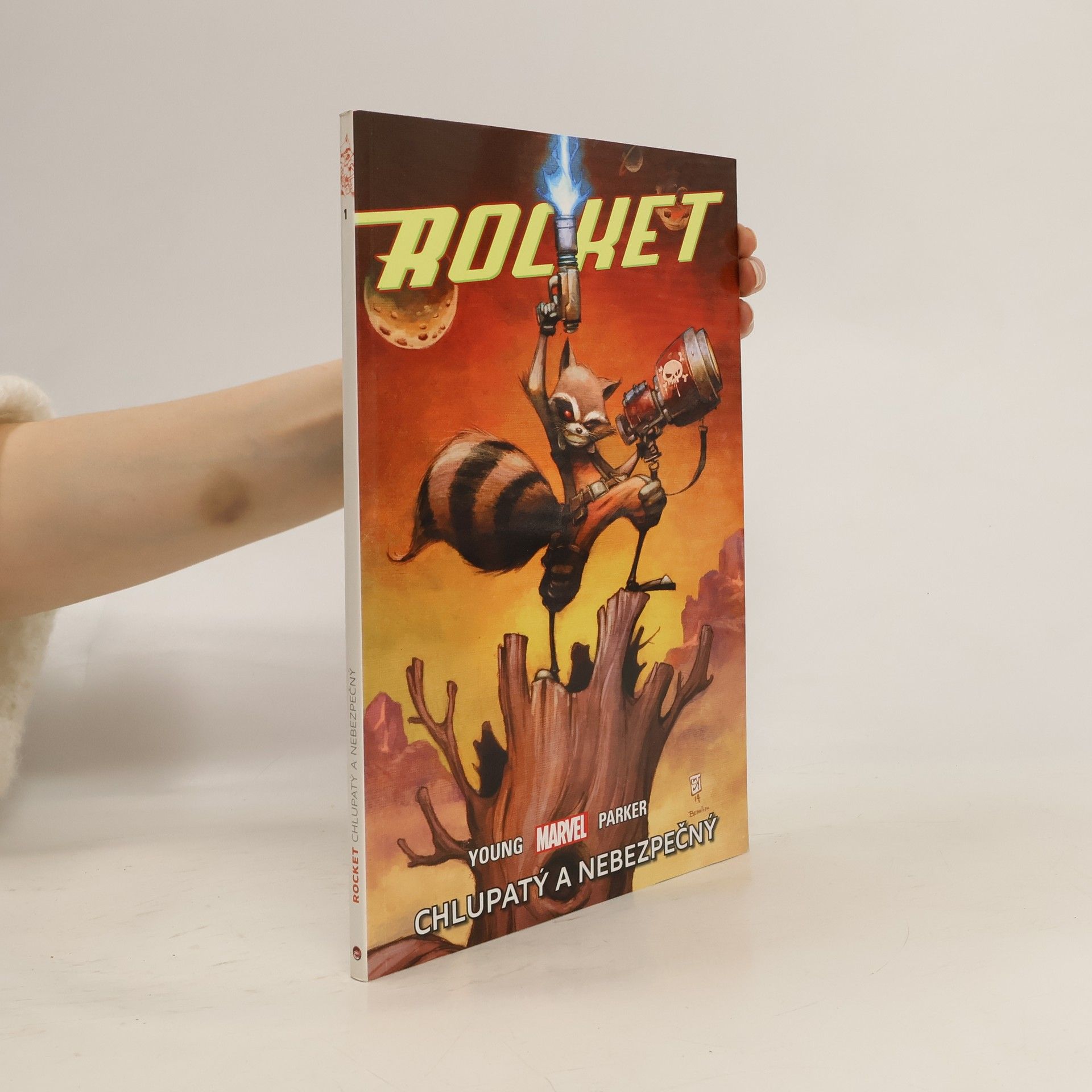 Skottie Young Rocket. Chlupatý a nebezpečný