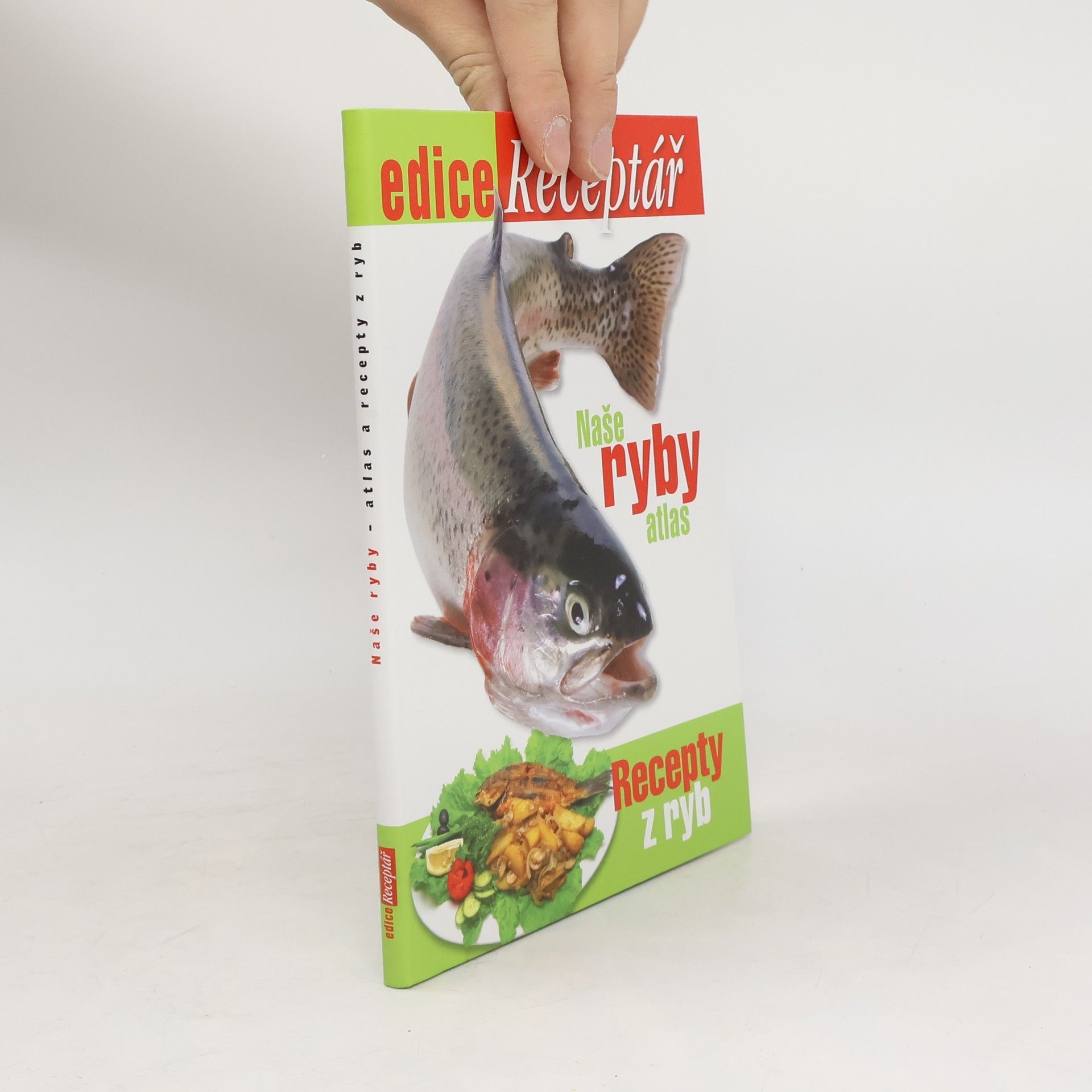 Stanislav Lusk Edice Receptář. Naše ryby atlas. Recepty z ryb