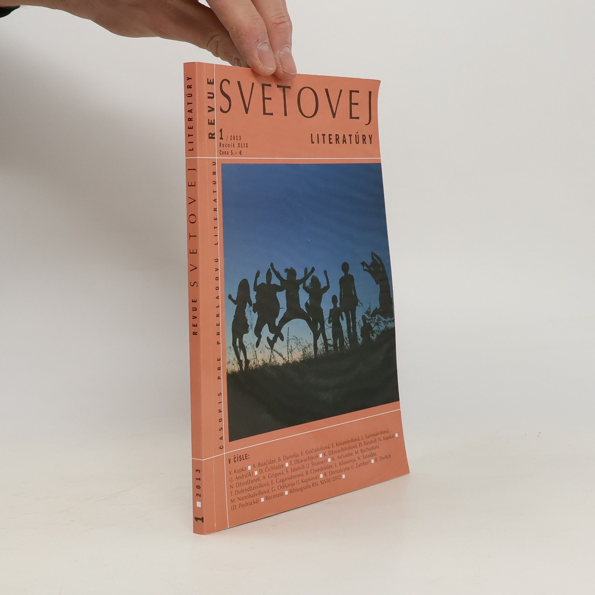 Collectif d'auteurs Revue svetovej literatúry 1/2013