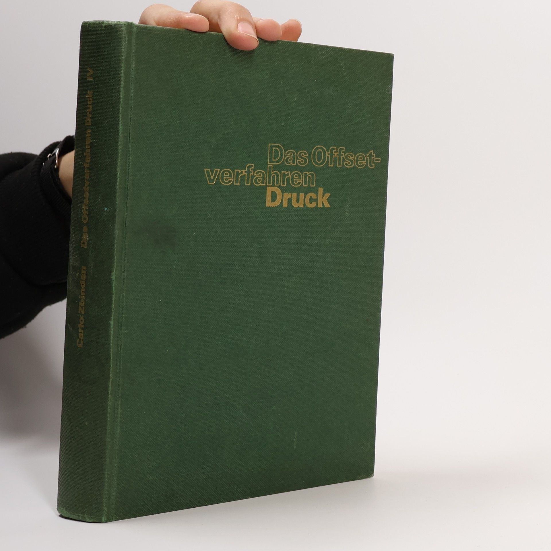 Carlo Zbinden  Das Offsetverfahren Druck